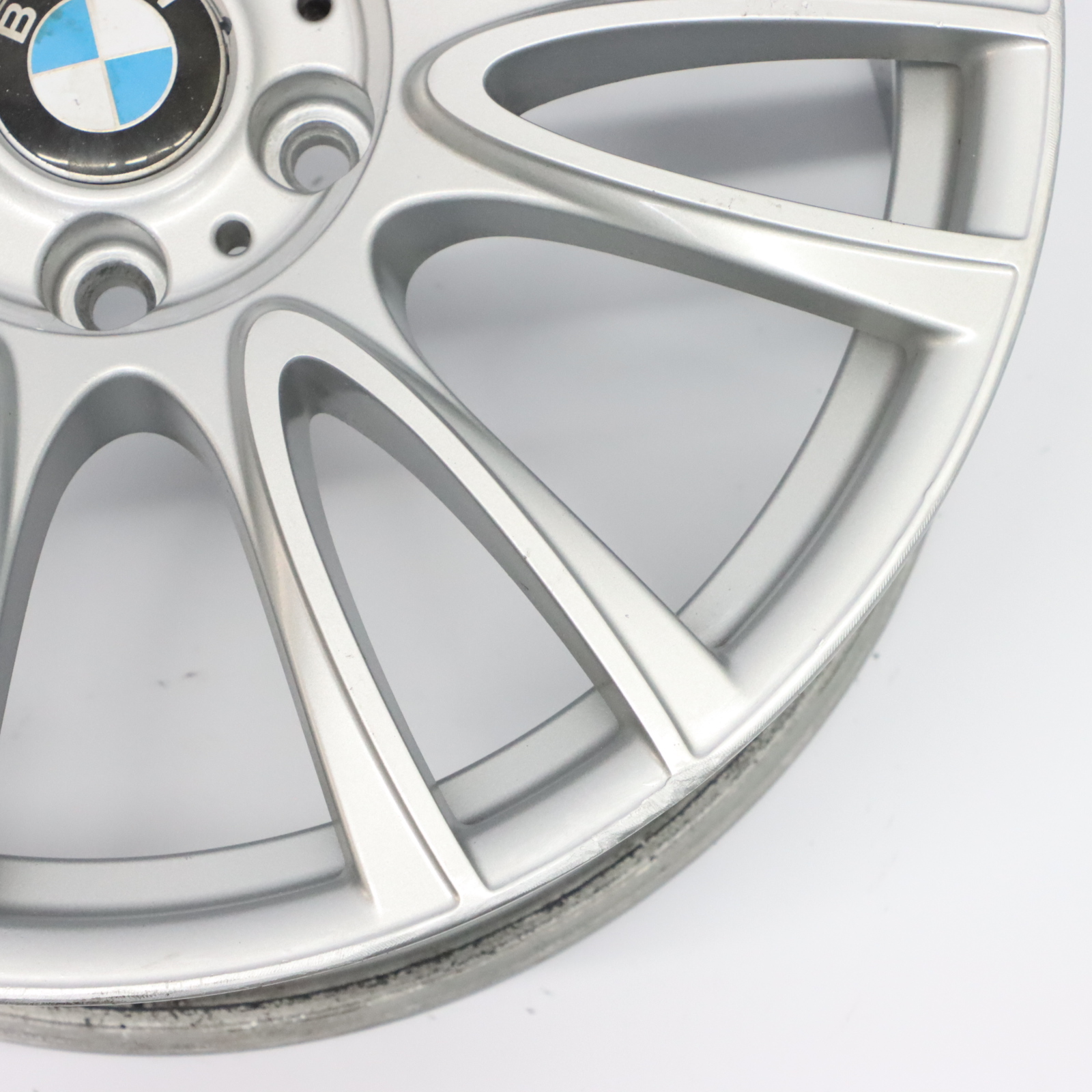 BMW F30 F31 F32 Front Silver Alloy Wheel Rim 19" ET:36 8J V Spoke 439 7845865