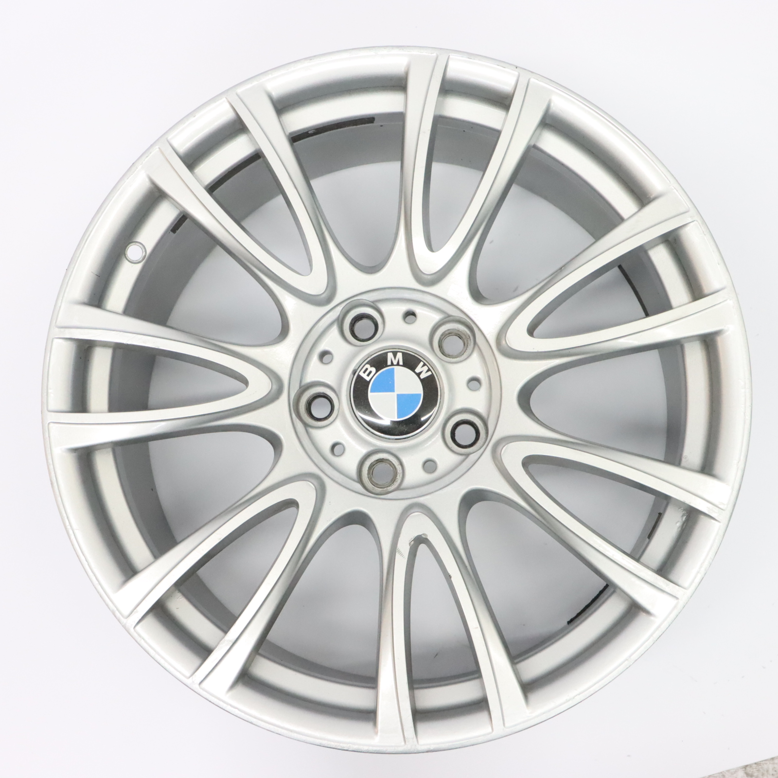 BMW F30 F31 F32 Rear Silver Alloy Wheel Rim 19" ET:47 8.5J V Spoke 439 7845866