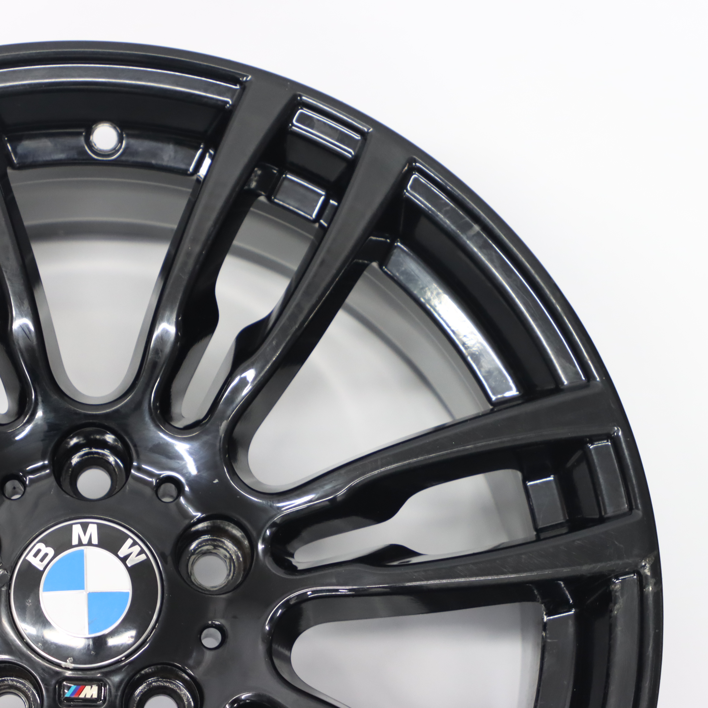 BMW F30 F31 F32 Black Alloy Wheel Rim 19" 8J ET:36 M Star Spoke 403 7845882