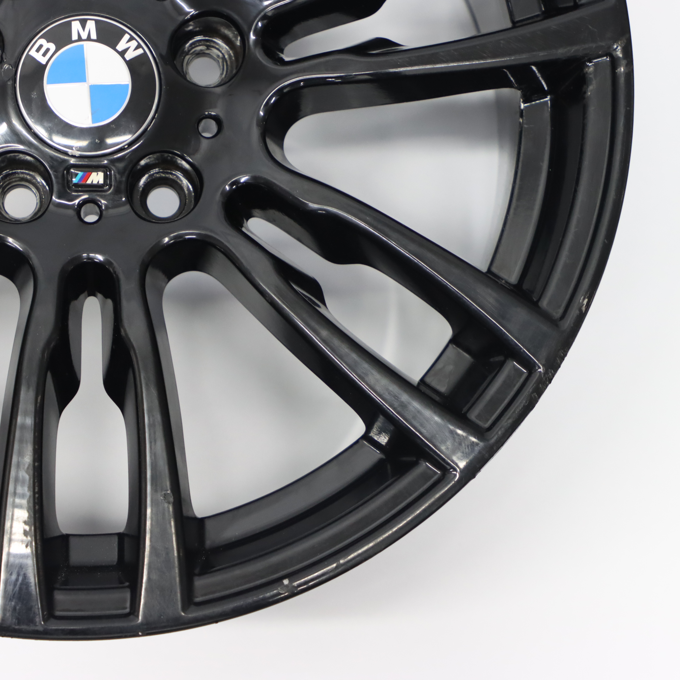 BMW F30 F31 F32 Black Alloy Wheel Rim 19" 8J ET:36 M Star Spoke 403 7845882