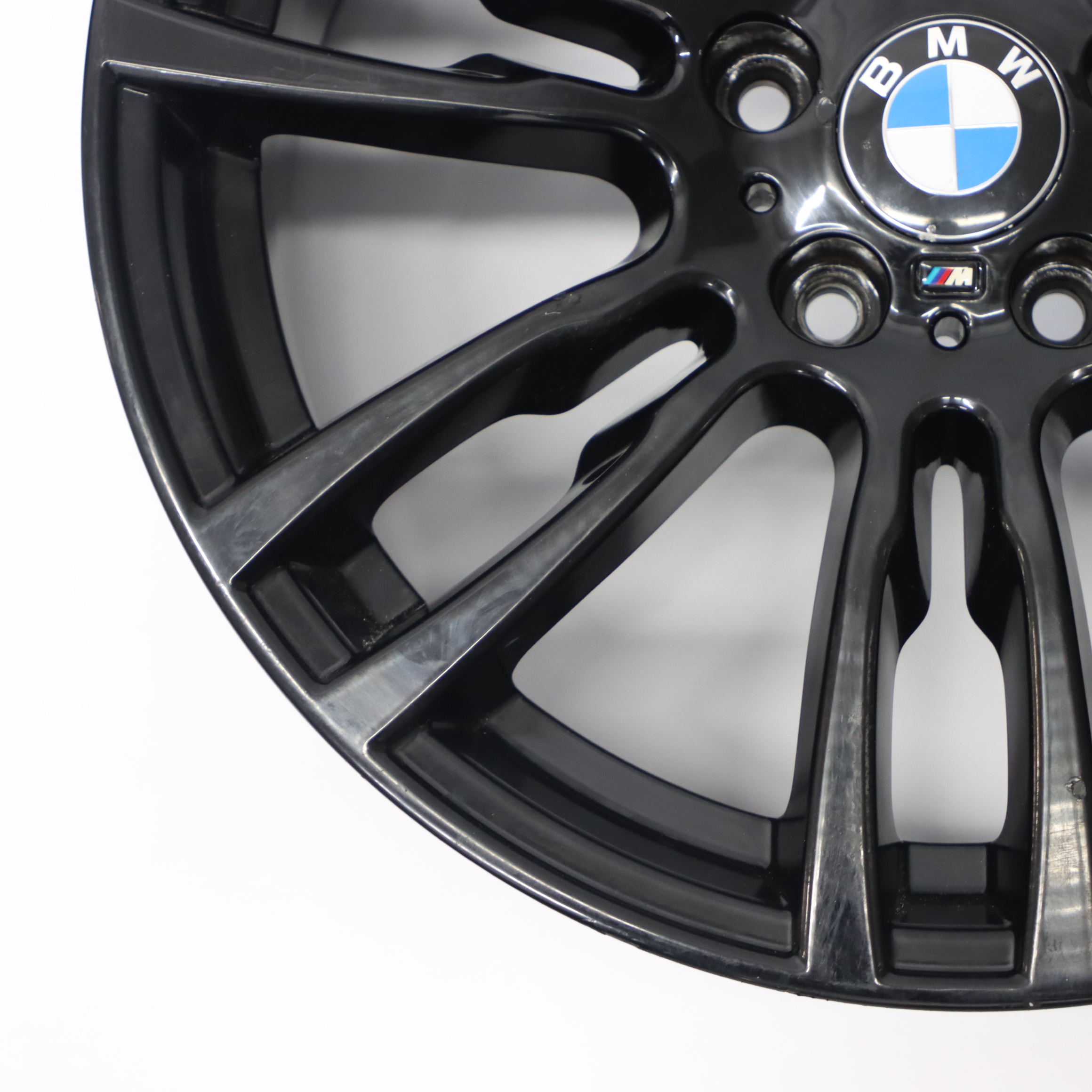 BMW F30 F31 F32 Black Alloy Wheel Rim 19" 8J ET:36 M Star Spoke 403 7845882