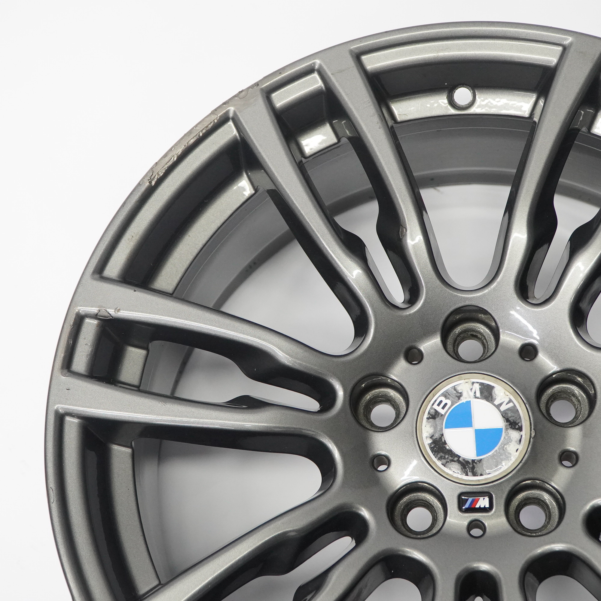 BMW F30 F31 Rear Grey Alloy Wheel Rim 19" ET:47 8,5J M Star Spoke 403 7845883