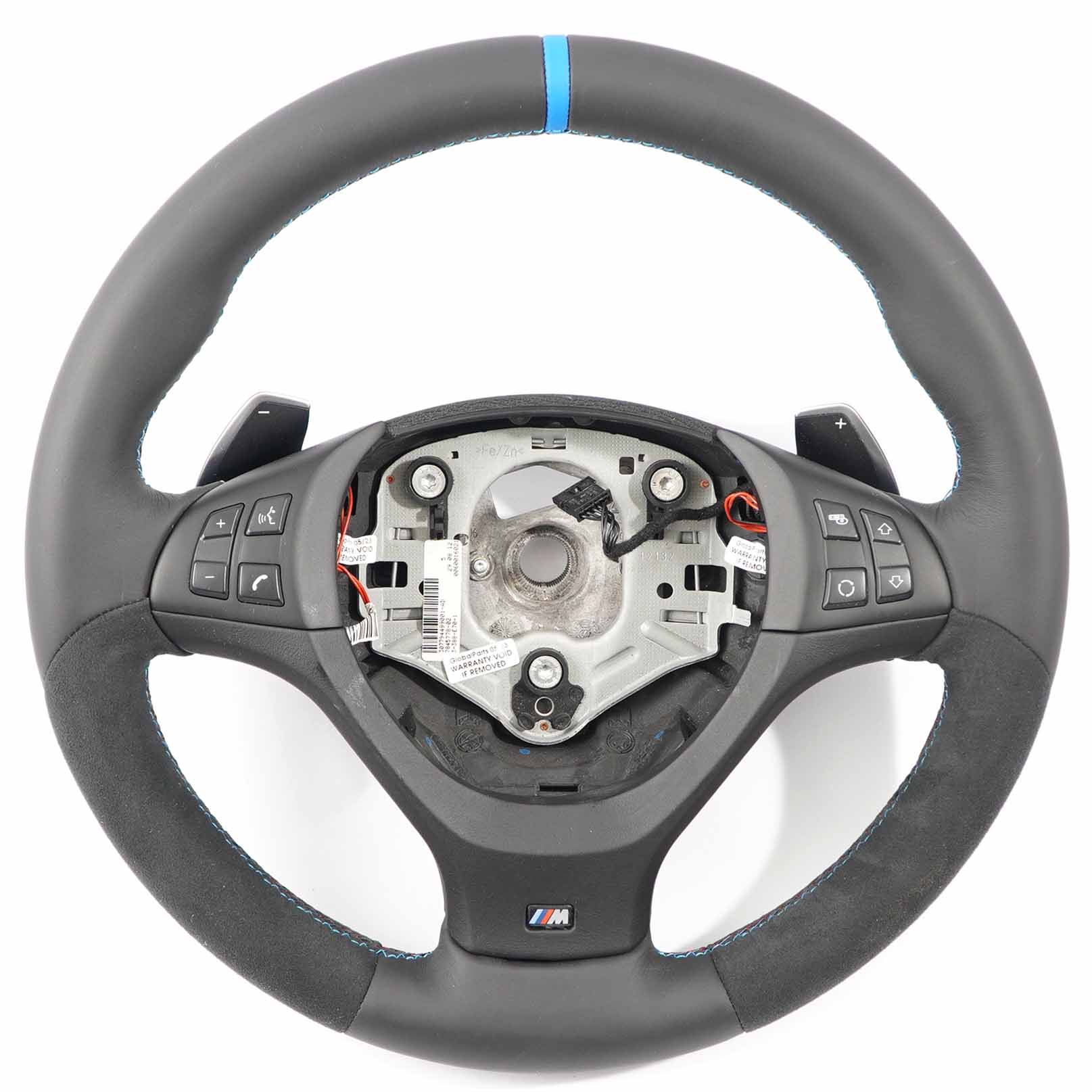 BMW X5 E70 LCI NEW M Sport Black Leather / Alcantara Steering Wheel M-tricolored