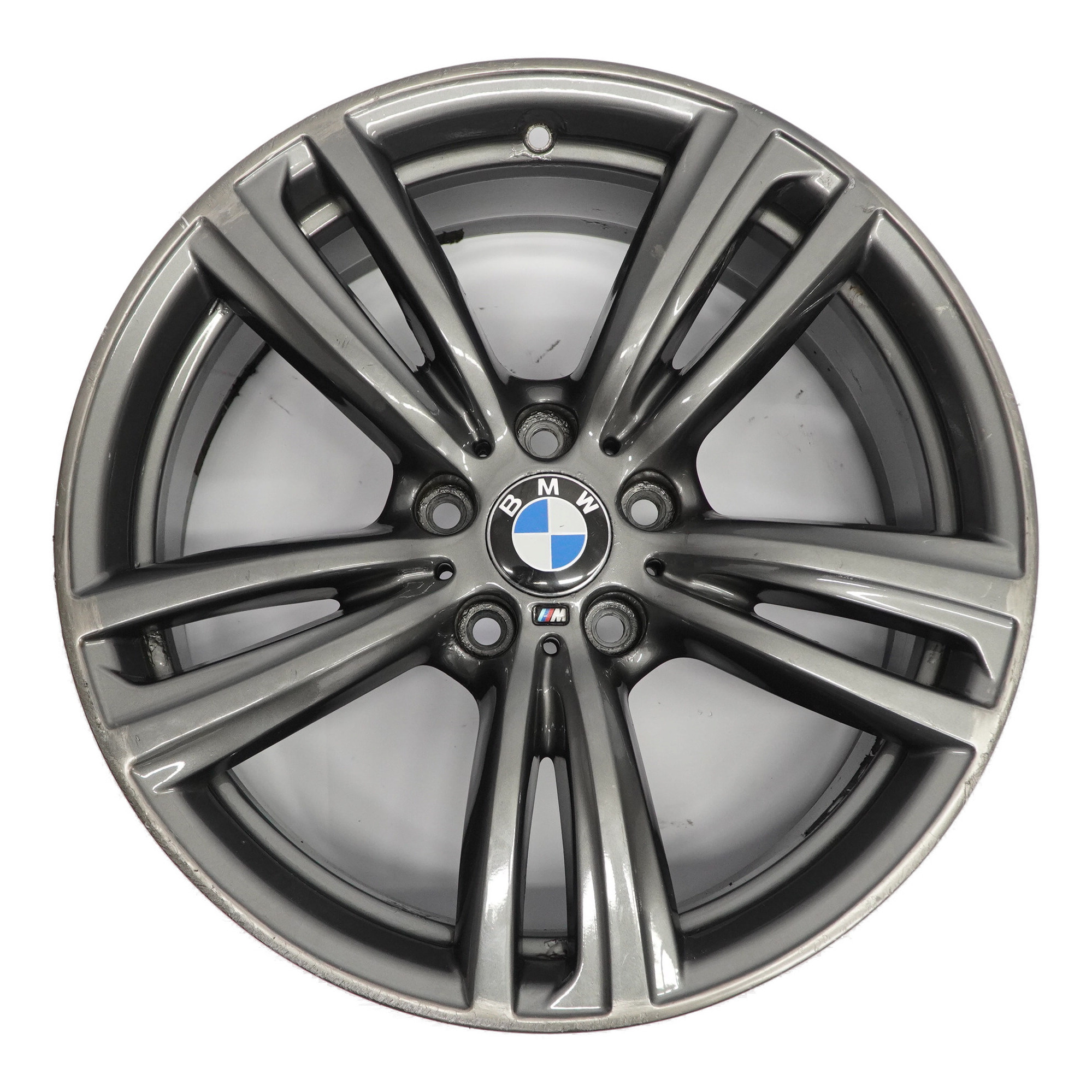 BMW F30 F32 Ferricgrey Alloy Wheel Rim 19" M Double Spoke 442 8J ET:36 7846780