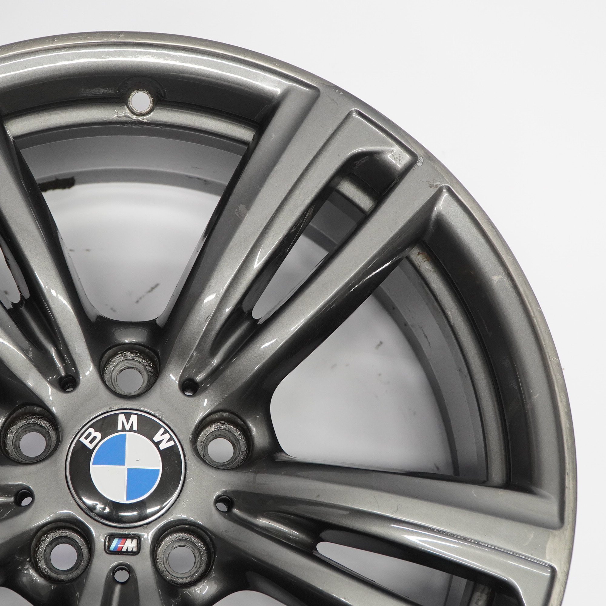 BMW F30 F32 Ferricgrey Alloy Wheel Rim 19" M Double Spoke 442 8J ET:36 7846780