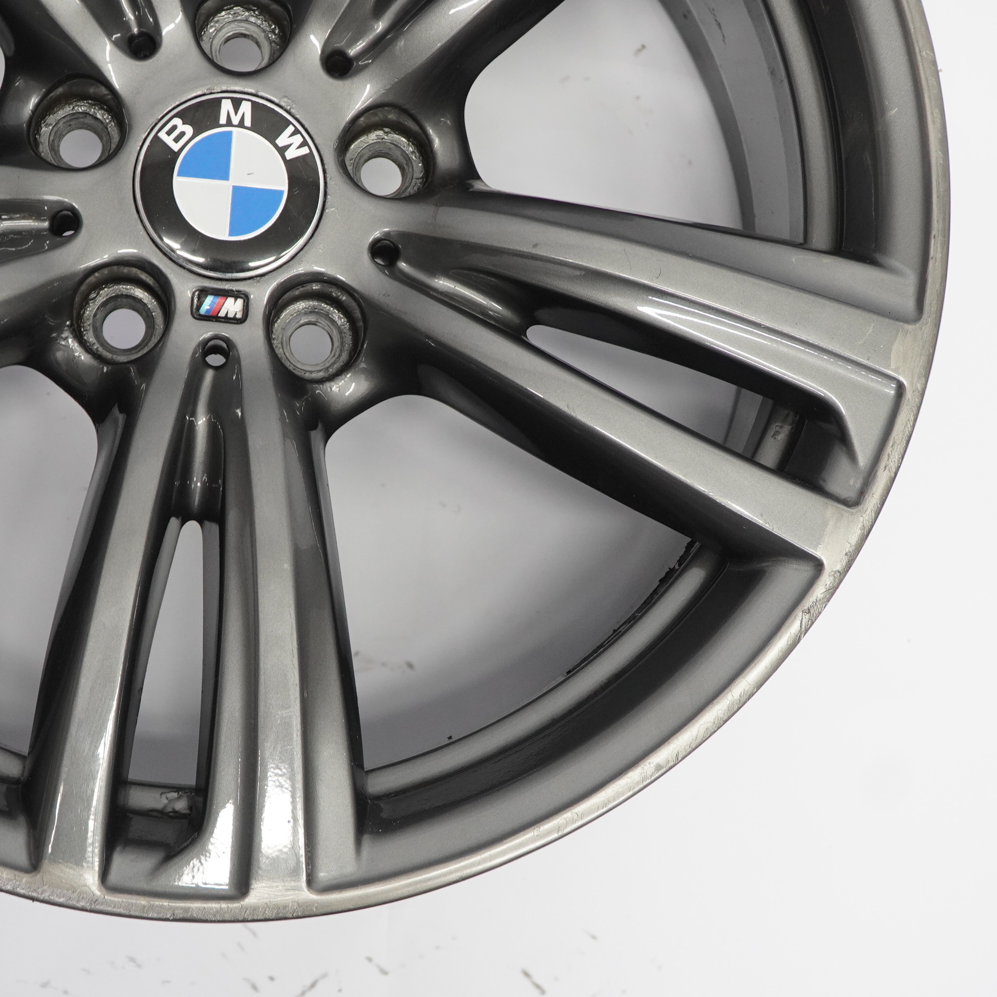 BMW F30 F32 Ferricgrey Alloy Wheel Rim 19" M Double Spoke 442 8J ET:36 7846780