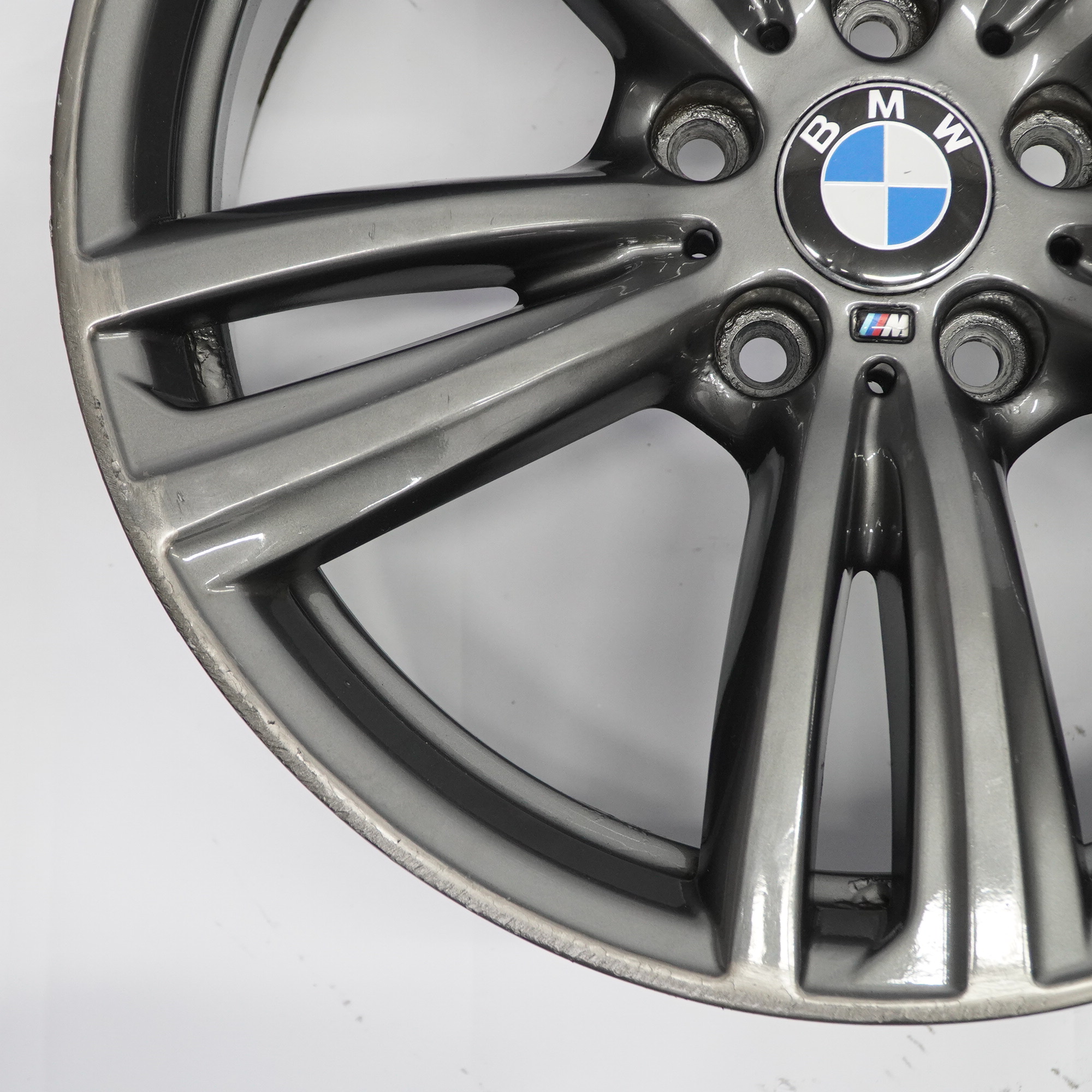 BMW F30 F32 Ferricgrey Alloy Wheel Rim 19" M Double Spoke 442 8J ET:36 7846780