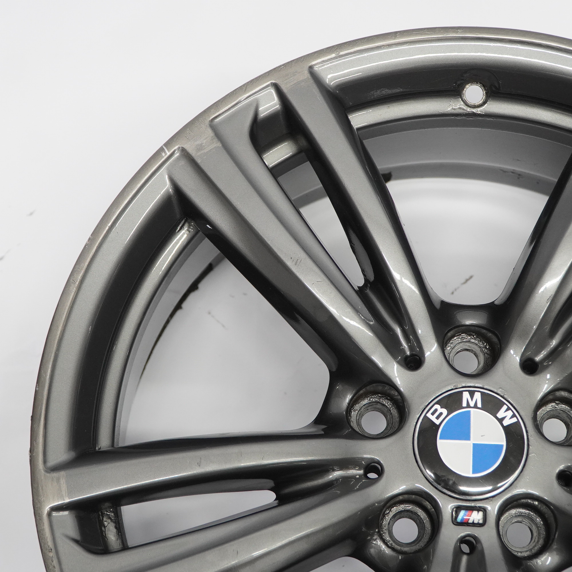 BMW F30 F32 Ferricgrey Alloy Wheel Rim 19" M Double Spoke 442 8J ET:36 7846780