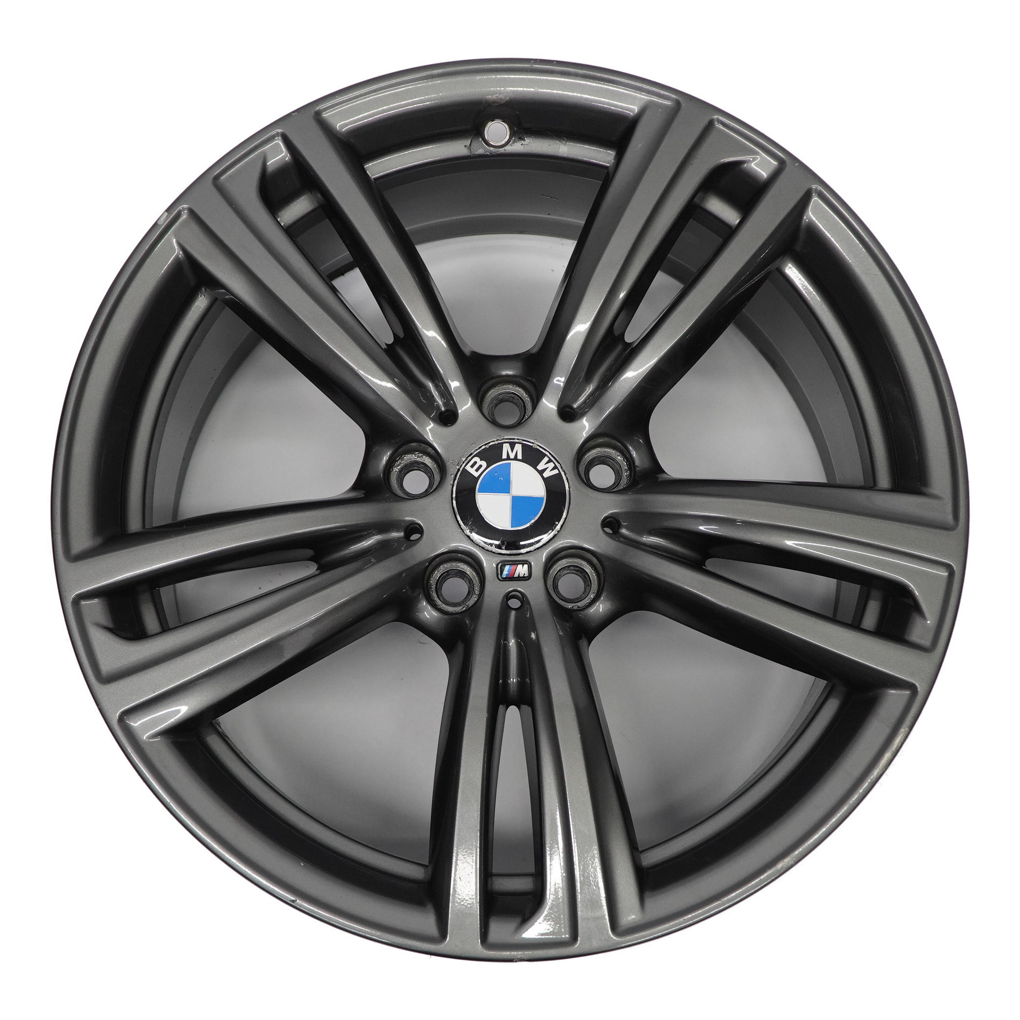 BMW F30 F32 Ferricgrey Rear Alloy Wheel Rim 19" 8,5J ET:47 M Double Spoke 442