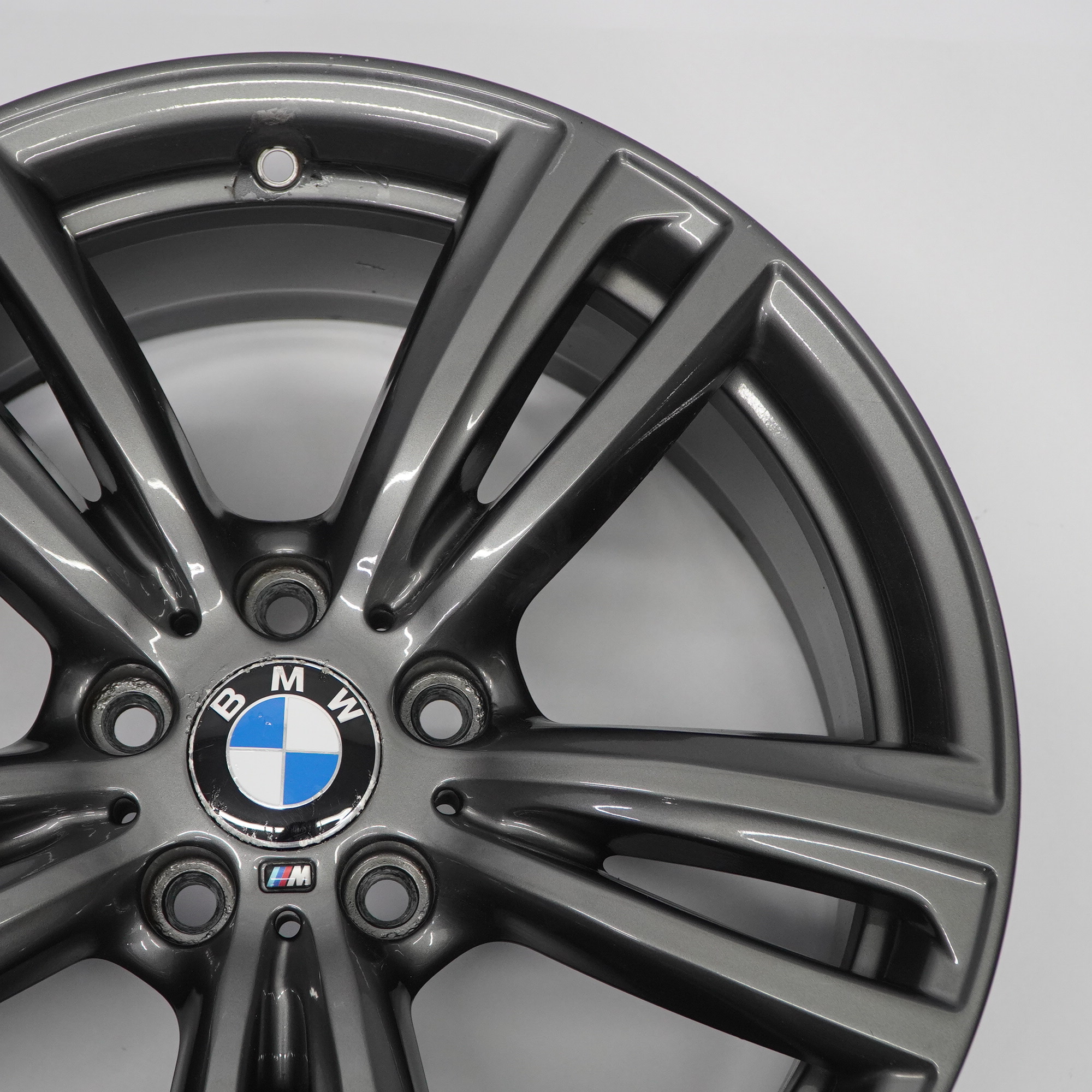 BMW F30 F32 Ferricgrey Rear Alloy Wheel Rim 19" 8,5J ET:47 M Double Spoke 442