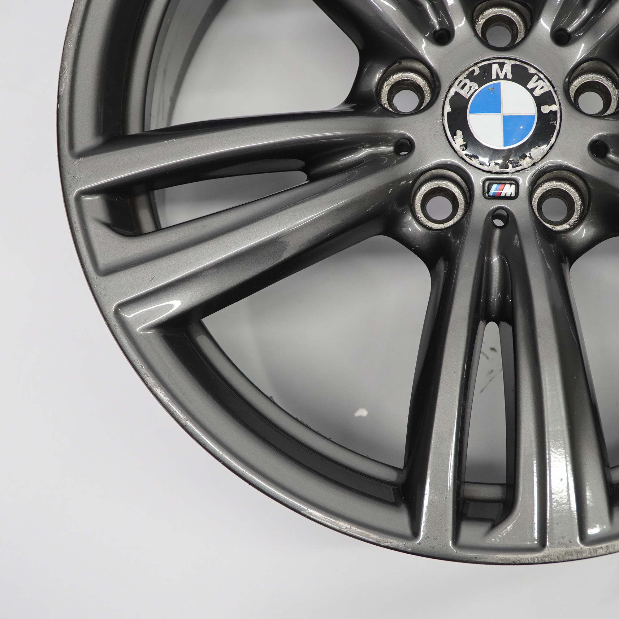 BMW F30 F32 Ferricgrey Rear Alloy Wheel Rim 19" 8,5J ET:47 M Double Spoke 442