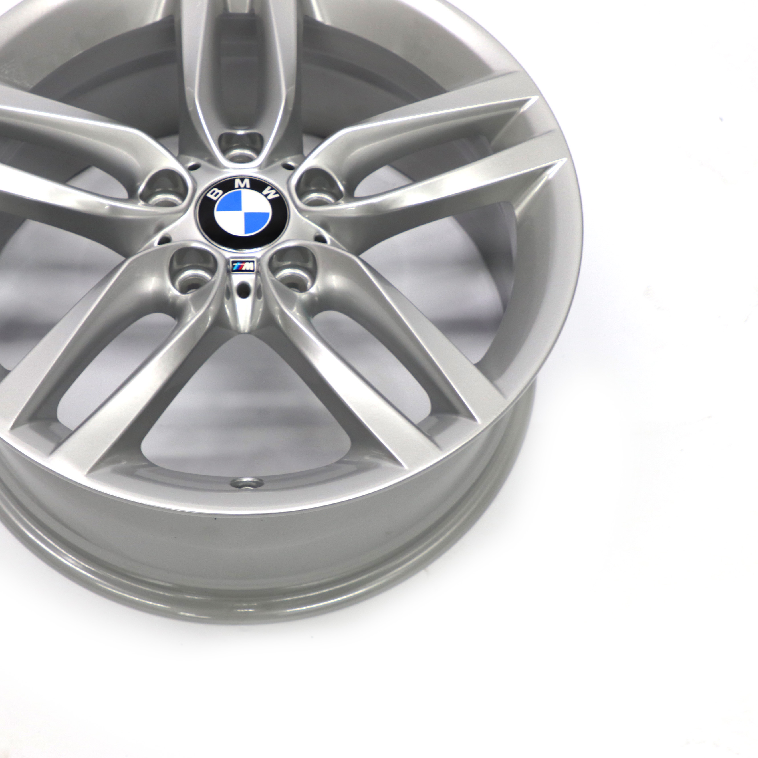 BMW F20 F21 Silver Alloy Wheel Rim 18" 7,5J ET:45 M Double Spoke 461 7846784