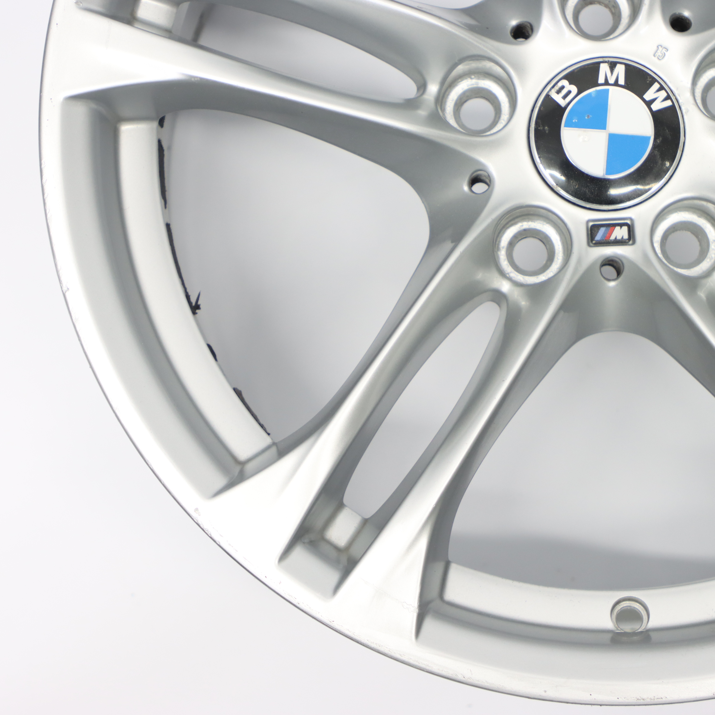 BMW F10 F11 F06 F12 F13 Alloy Wheel Rim 18" 8J ET:30 M  Double Spoke 613 7848572