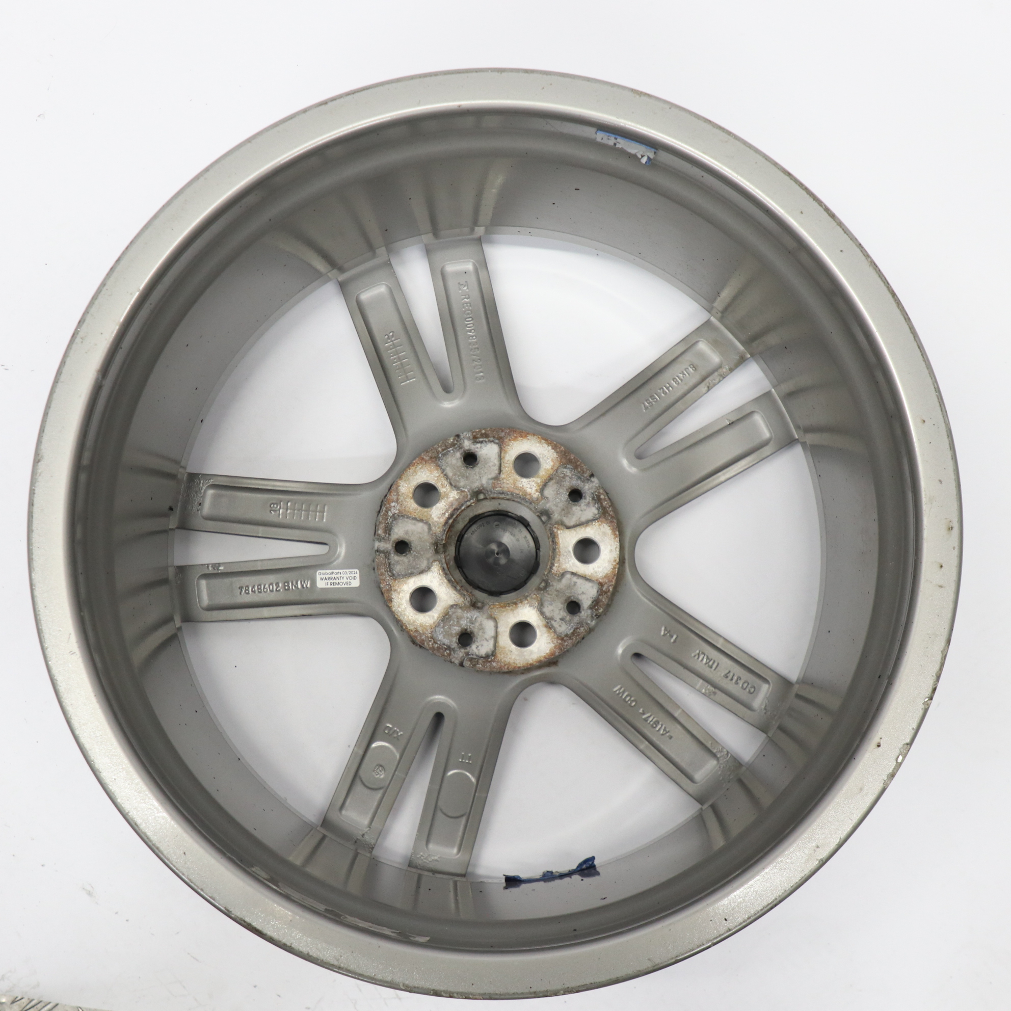 BMW F45 F46 Ferric Grey Alloy Wheel Rim 18" M Double Spoke 486 ET:57 8J 7848602