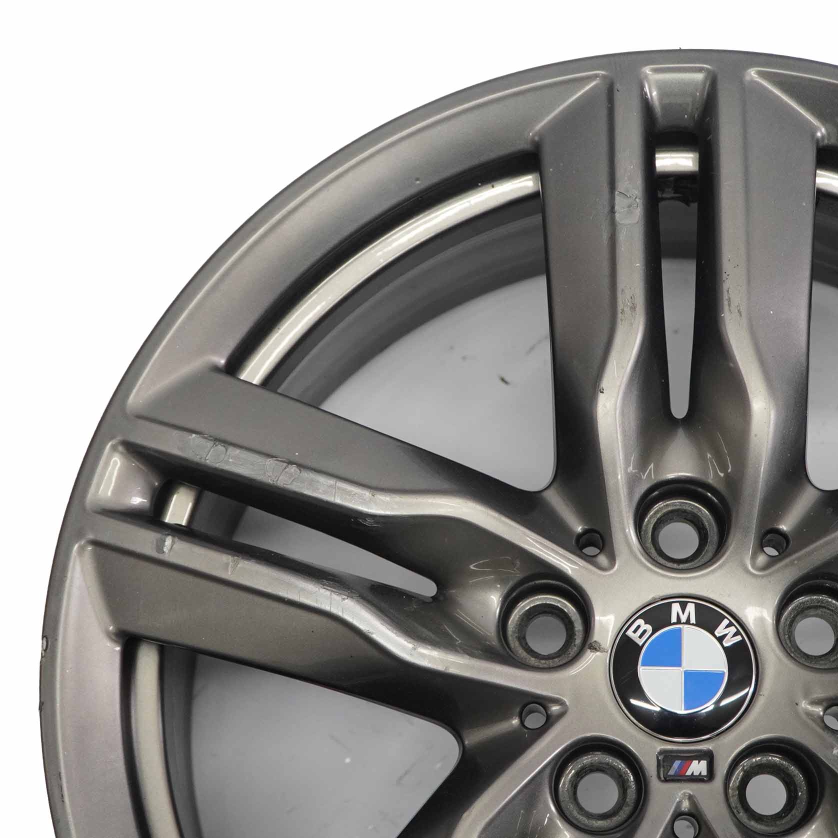 BMW X1 F48 Wheel Alloy Rim 18" M Double Spoke 570 ET:51 7,5J Ferricgrey 7850456