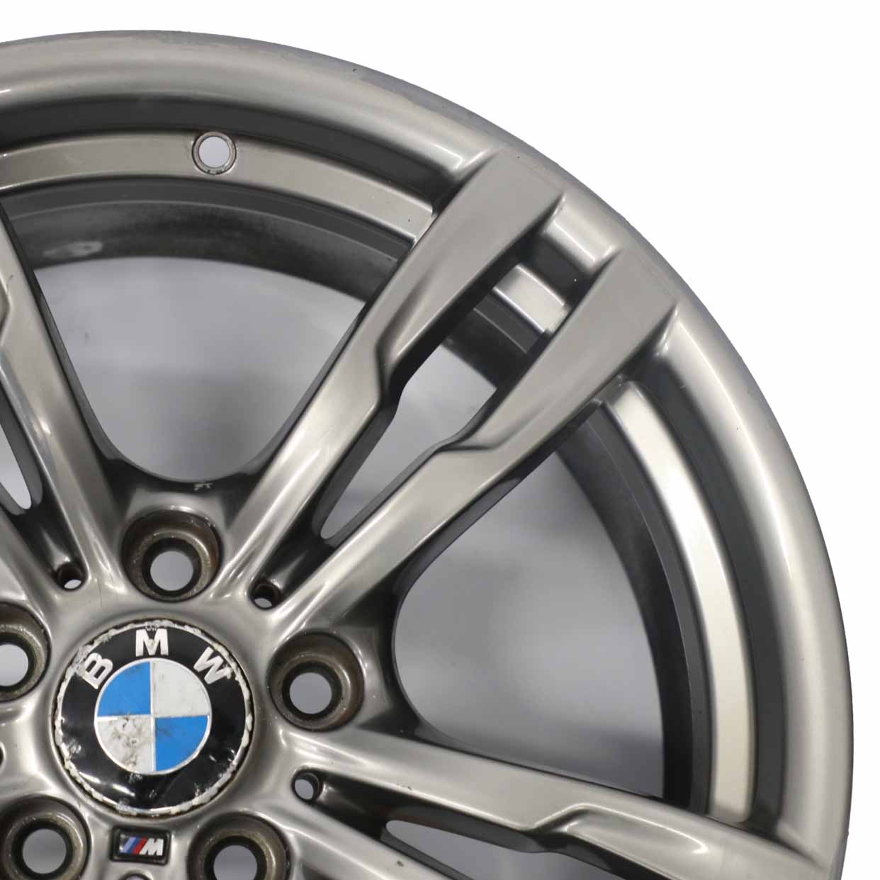 BMW F30 F32 Ferric Grey Light Alloy Wheel Rim 18" M Double Spoke 441 8J ET:34