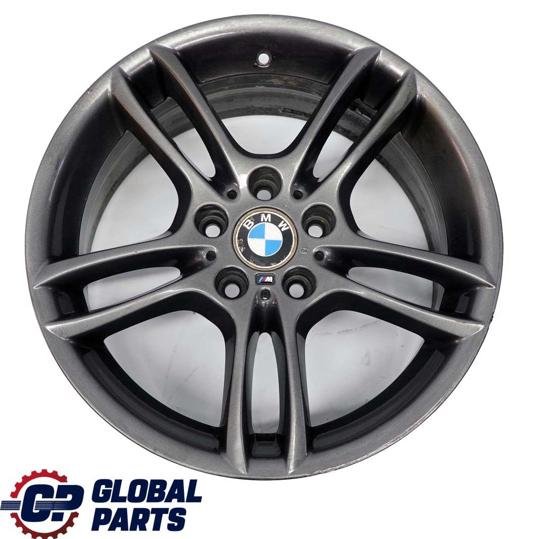 BMW E81 E87 Grey Rear Alloy Wheel Rim 18" M Double Spoke 261 8,5J ET:52 7891051