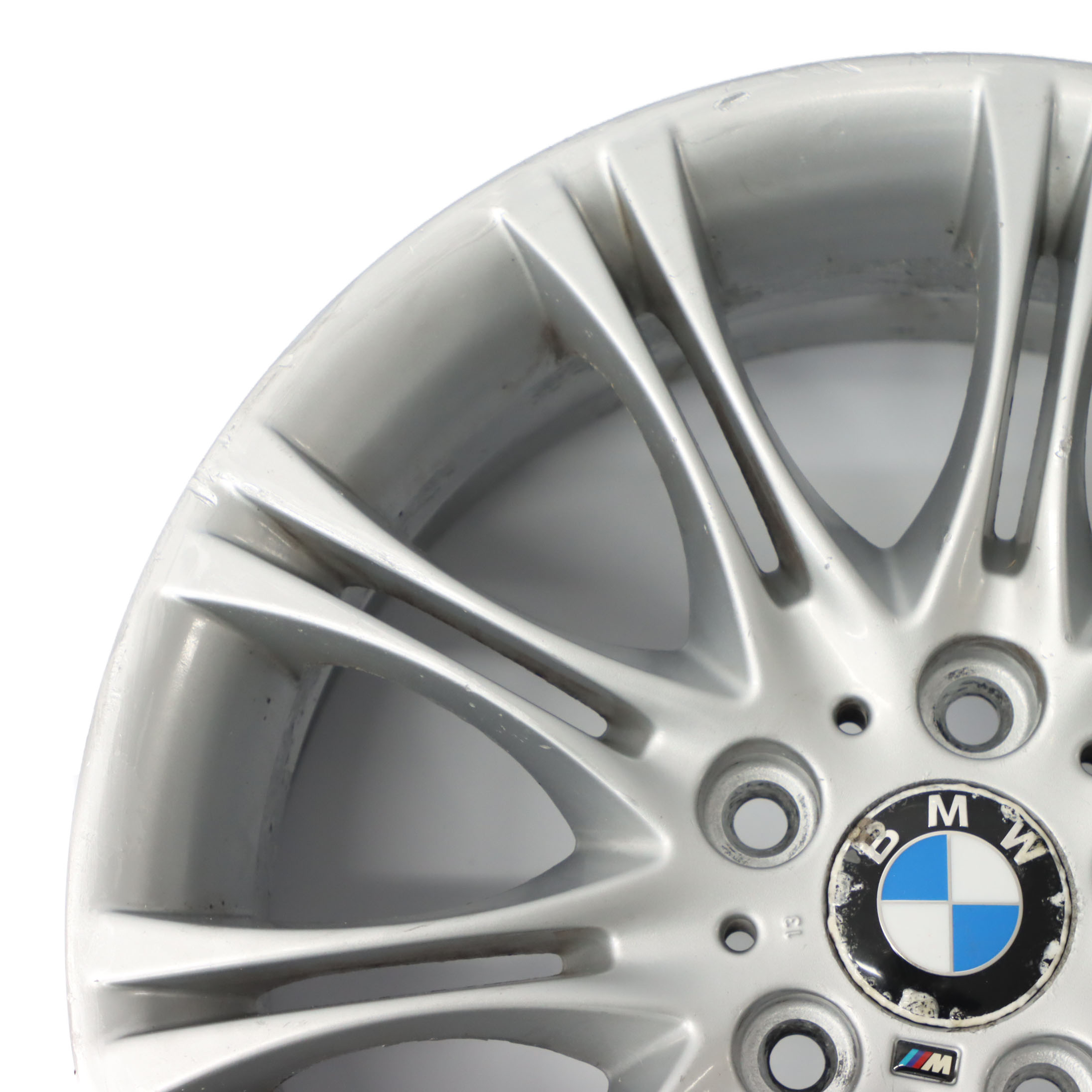 BMW E46 Z4 E85 Silver Front Alloy Wheel Rim 18" 8J ET:47 M Double Spoke 135