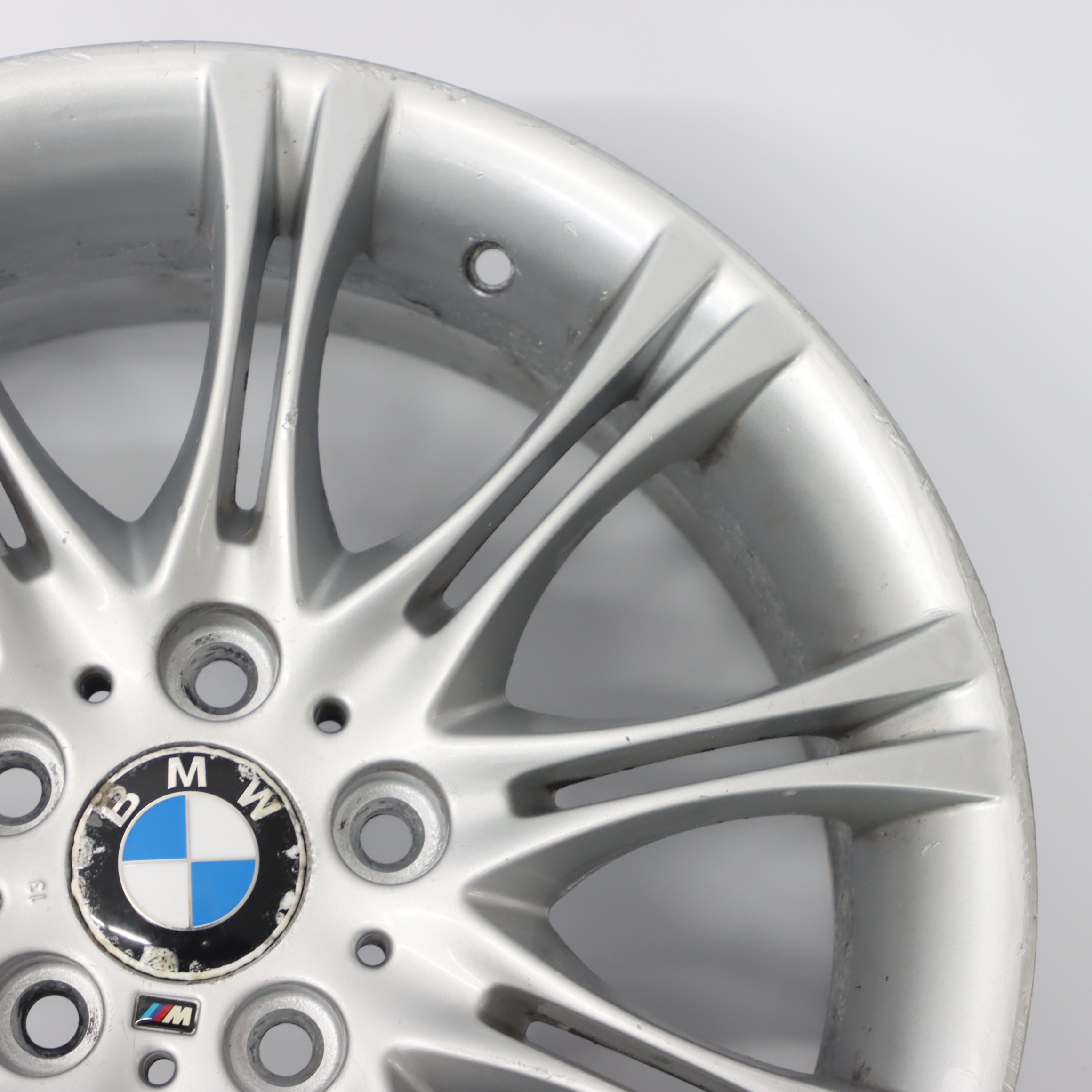 BMW E46 Z4 E85 Silver Front Alloy Wheel Rim 18" 8J ET:47 M Double Spoke 135