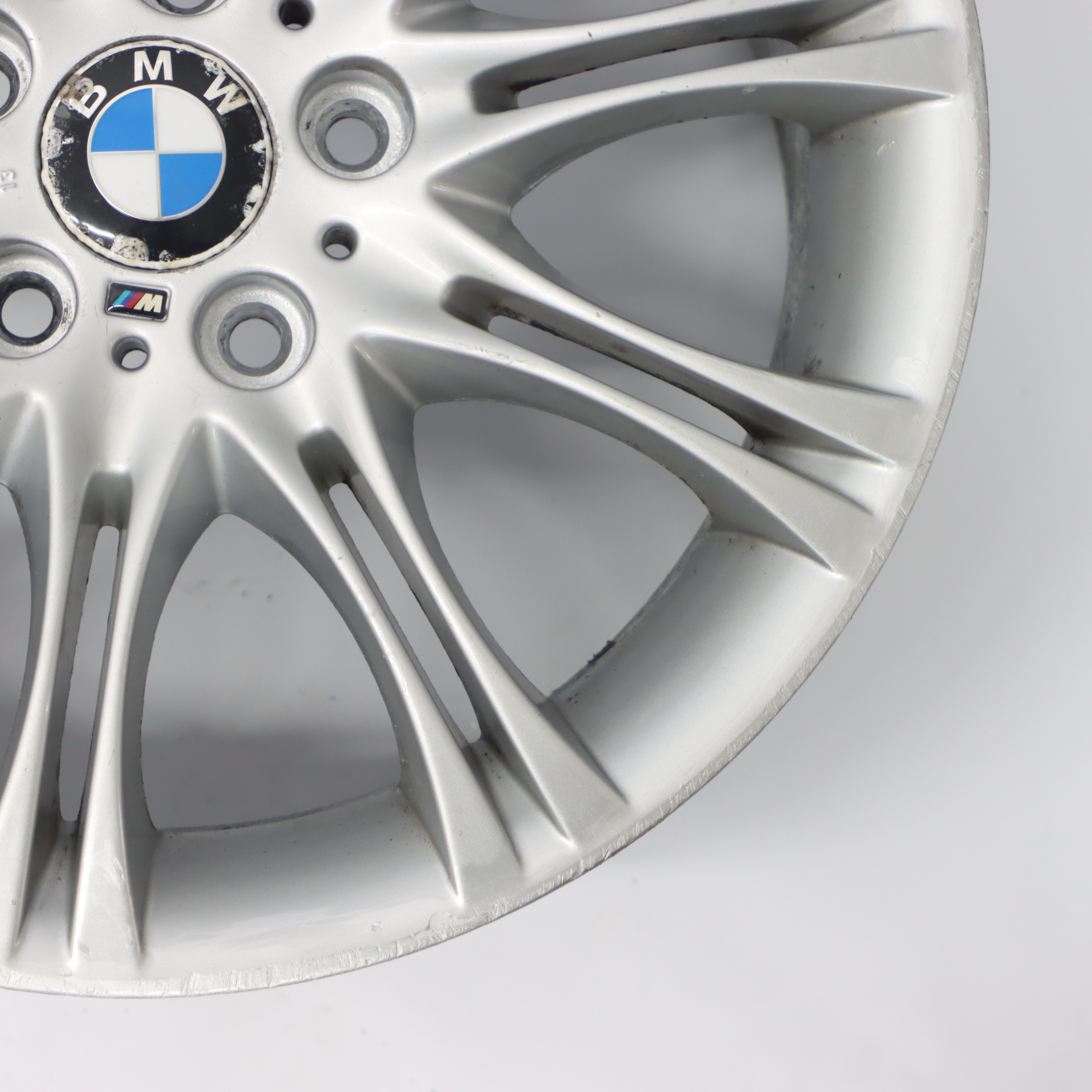 BMW E46 Z4 E85 Silver Front Alloy Wheel Rim 18" 8J ET:47 M Double Spoke 135