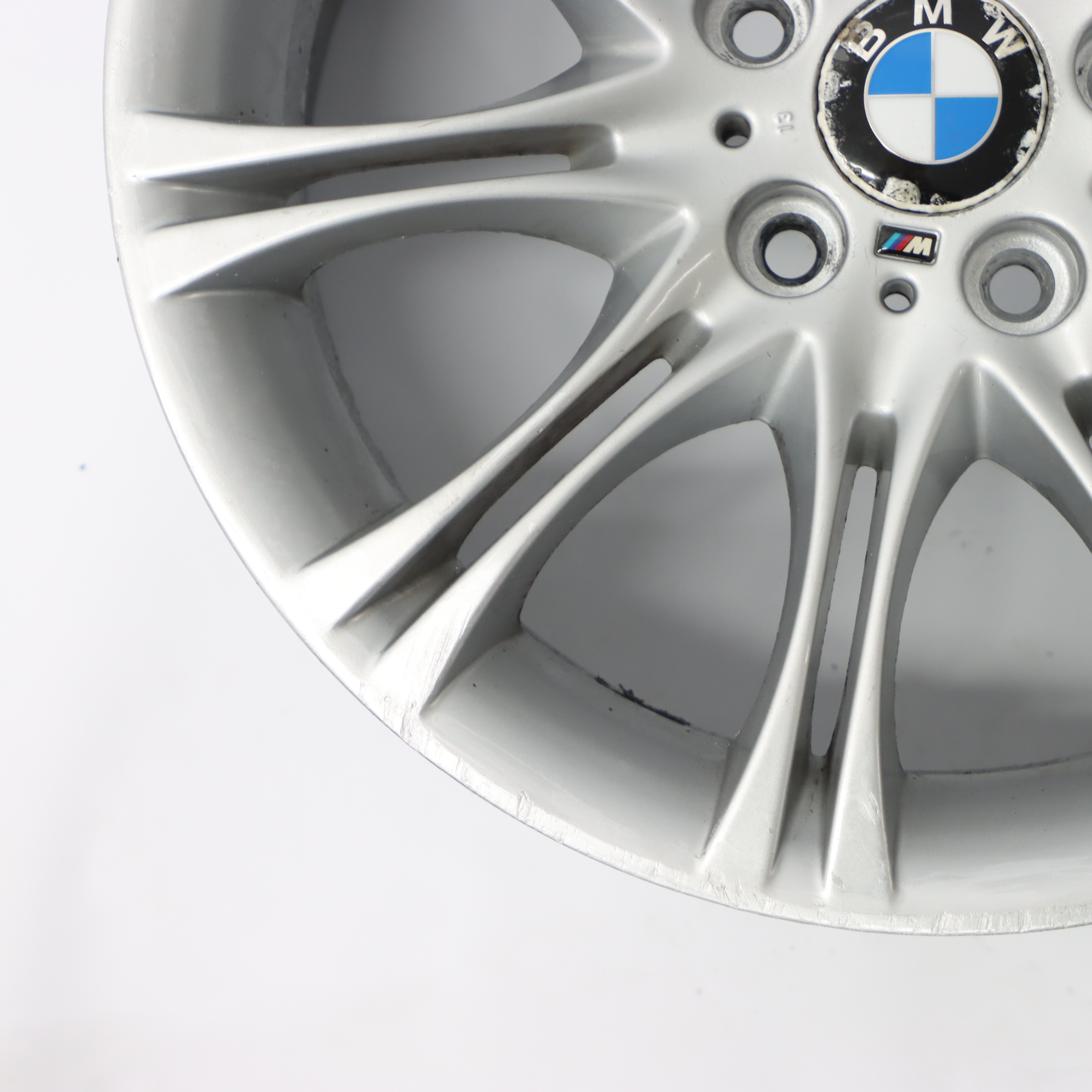 BMW E46 Z4 E85 Silver Front Alloy Wheel Rim 18" 8J ET:47 M Double Spoke 135