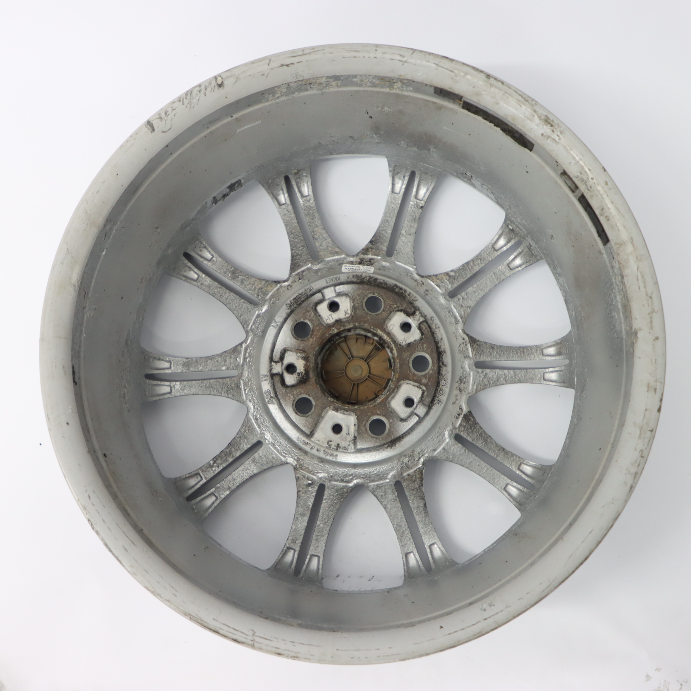 BMW E46 Z4 E85 Silver Front Alloy Wheel Rim 18" 8J ET:47 M Double Spoke 135