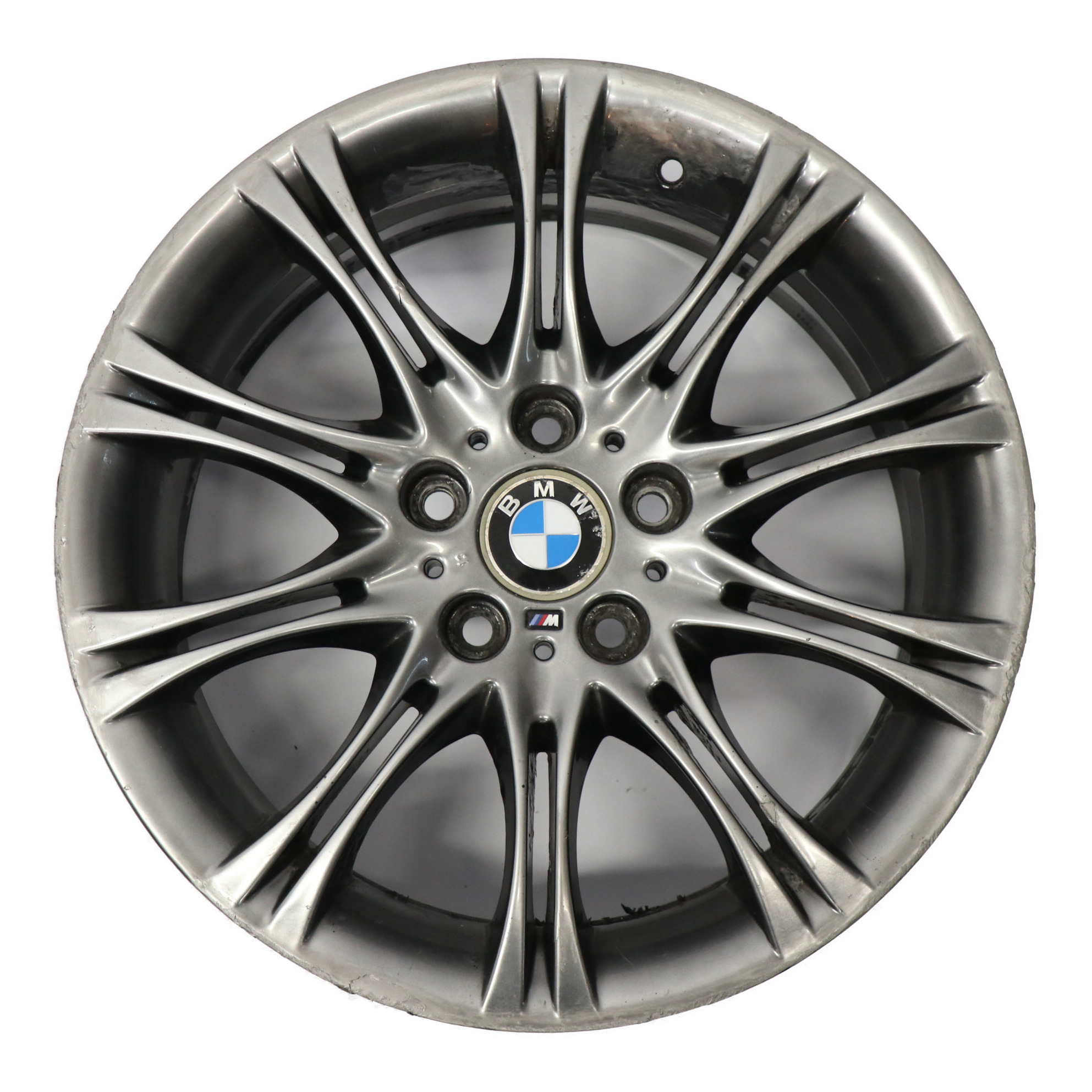 Wheel Rim BMW E46 Z4 E85 Grey Front Alloy 18" ET:47 8J M Double Spoke 135