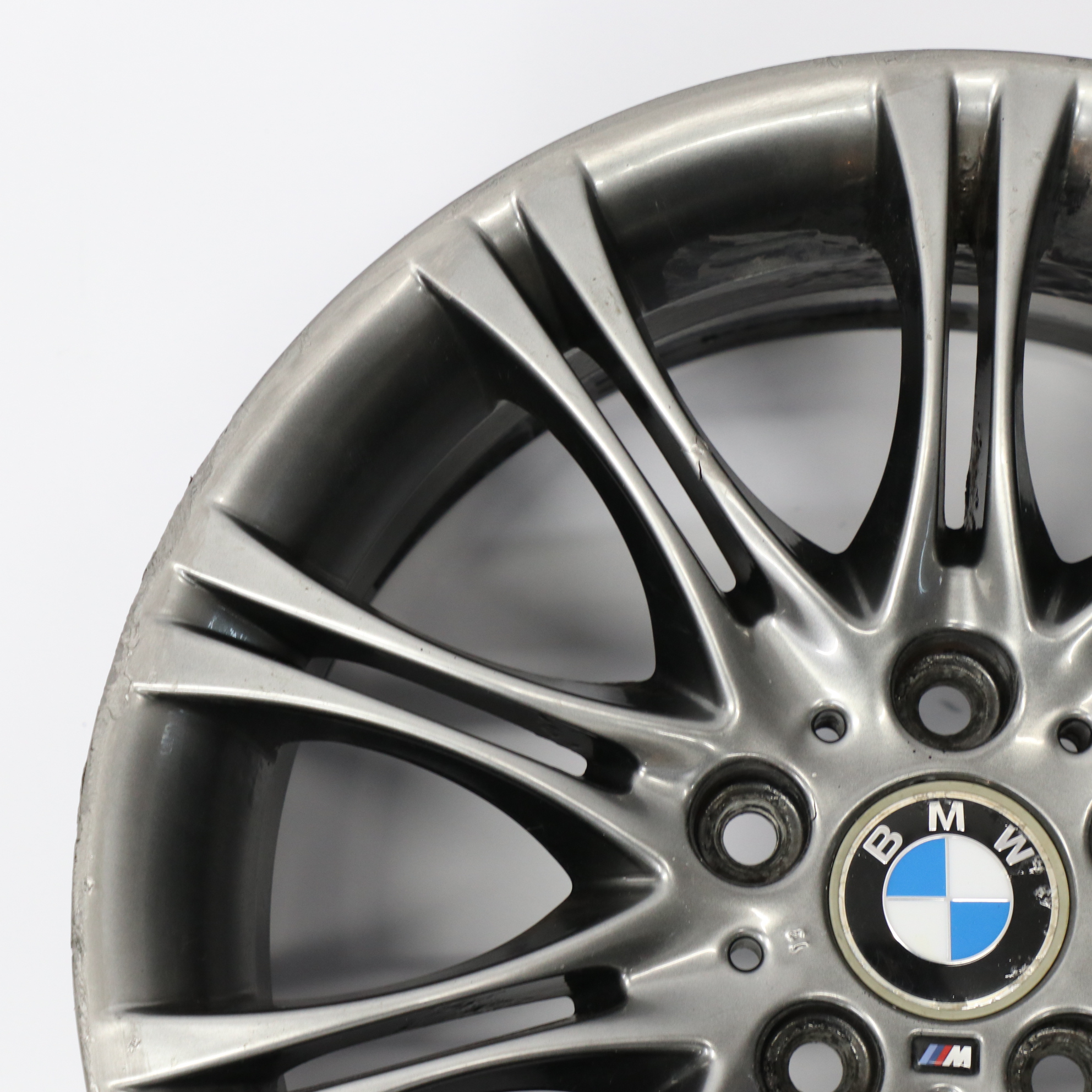 Wheel Rim BMW E46 Z4 E85 Grey Front Alloy 18" ET:47 8J M Double Spoke 135