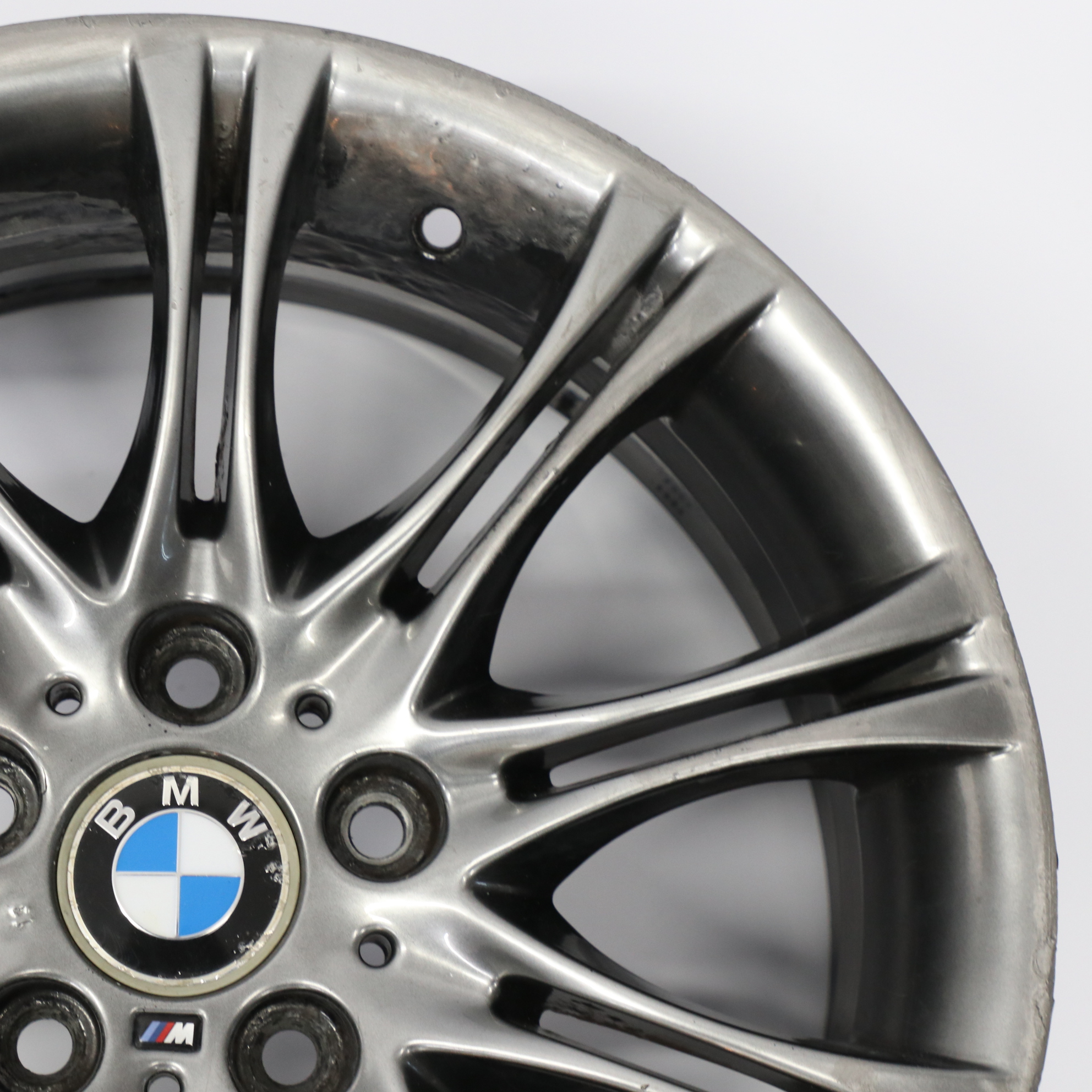 Wheel Rim BMW E46 Z4 E85 Grey Front Alloy 18" ET:47 8J M Double Spoke 135