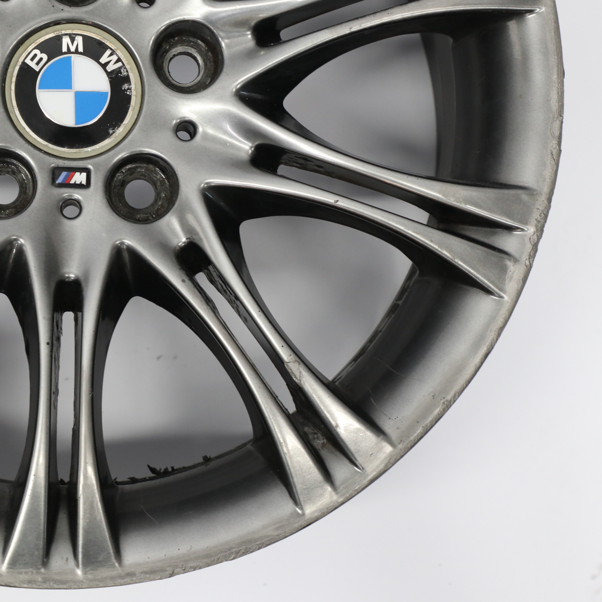 Wheel Rim BMW E46 Z4 E85 Grey Front Alloy 18" ET:47 8J M Double Spoke 135