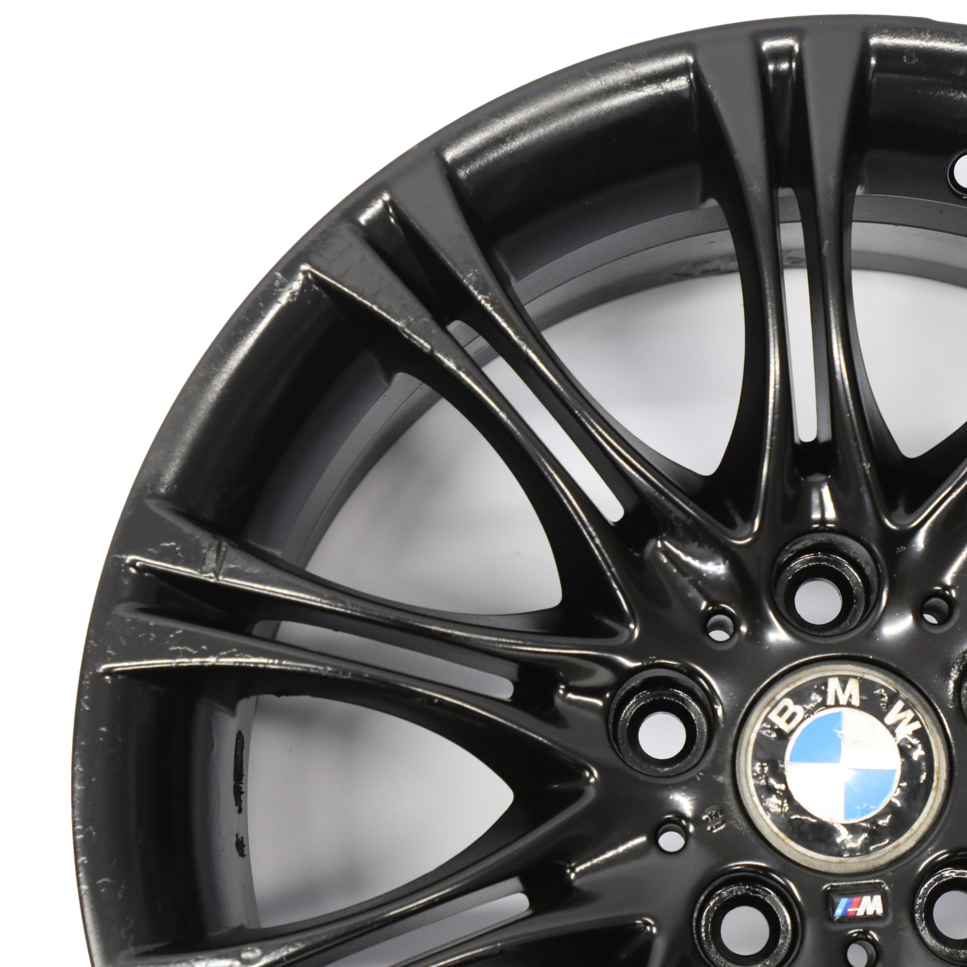 BMW E46 Z4 E85 Black Rear Alloy Wheel Rim 18" 8,5J M Double Spoke 135