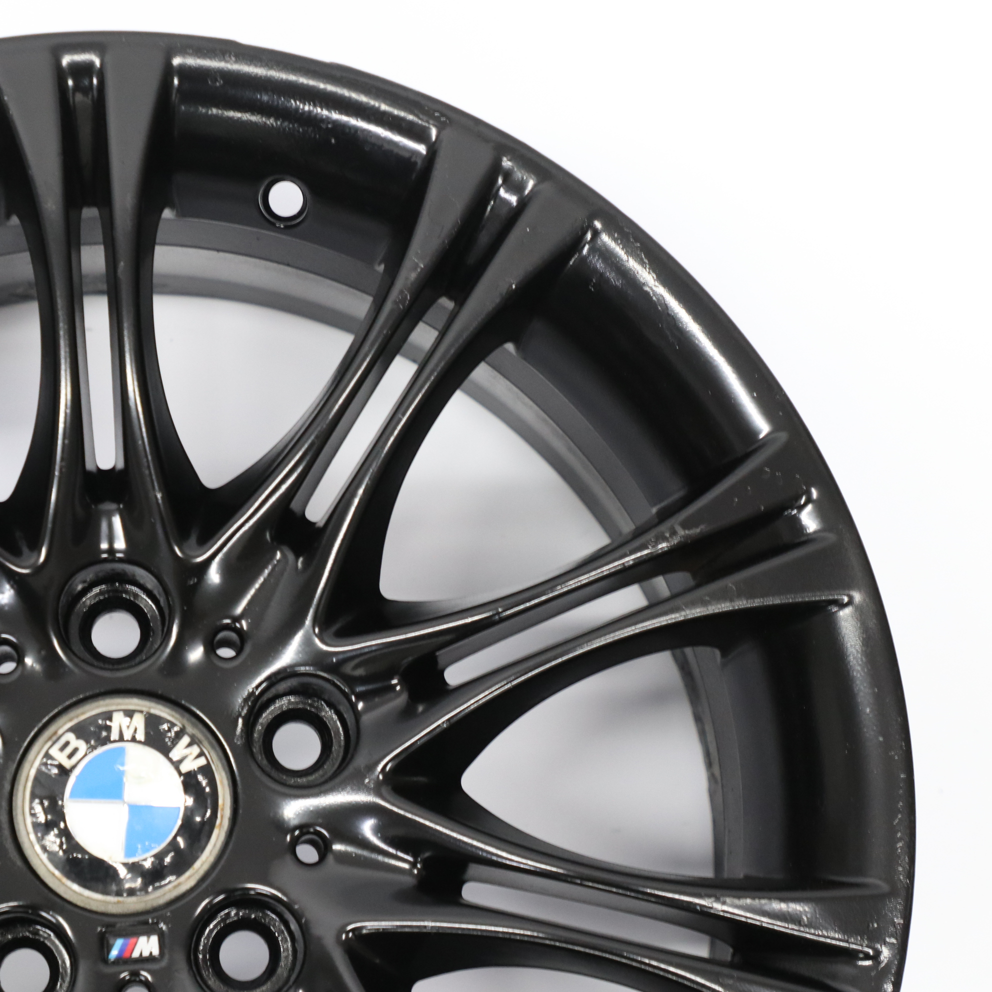 BMW E46 Z4 E85 Black Rear Alloy Wheel Rim 18" 8,5J M Double Spoke 135