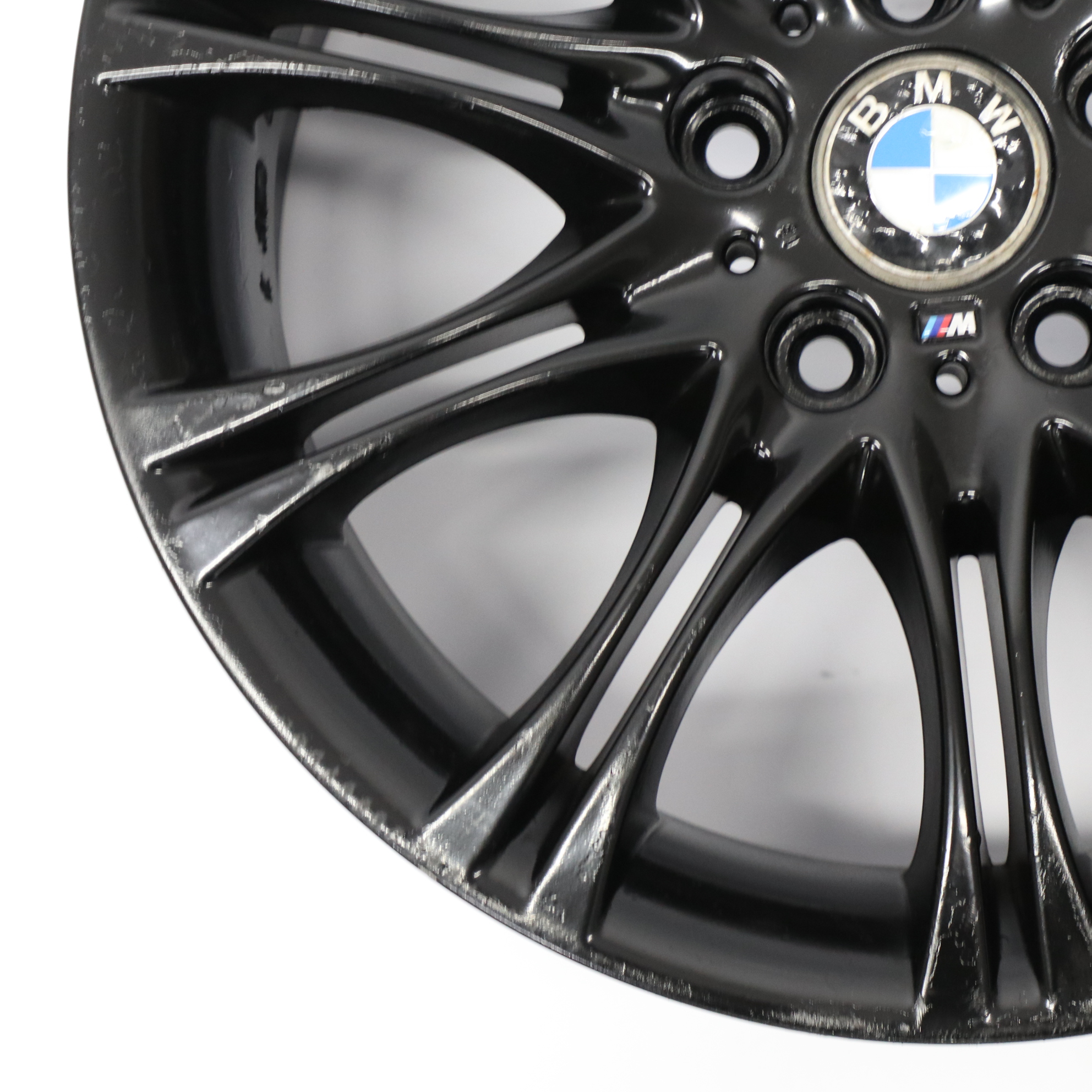 BMW E46 Z4 E85 Black Rear Alloy Wheel Rim 18" 8,5J M Double Spoke 135