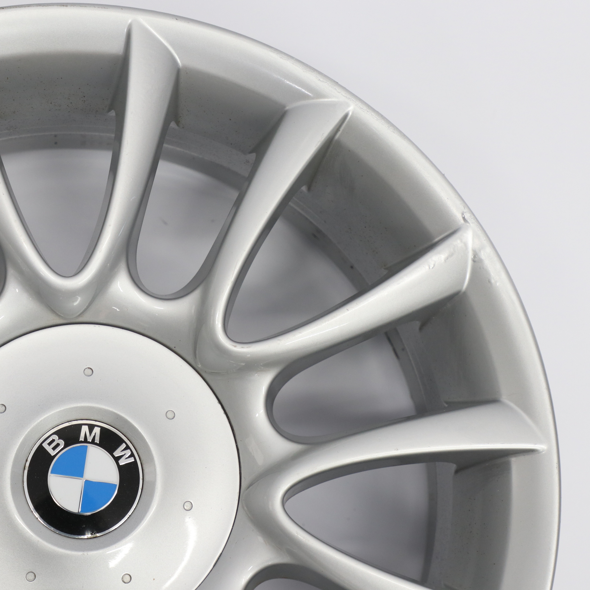 BMW E63 E64 Front Silver Wheel Alloy Rim 19" 8,5J V Spoke 152 ET:14 7897256