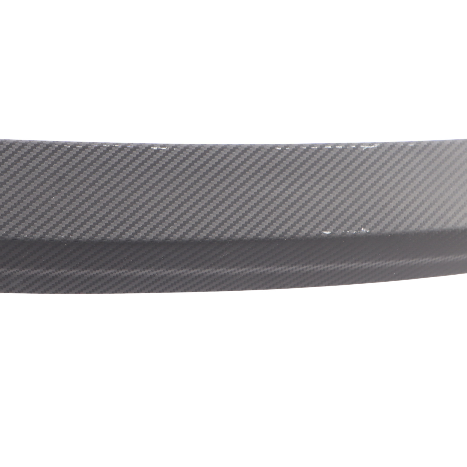 Tailgate Spoiler BMW E60 M Sport Boot Trunk Lid Rear Trim Carbon FOIL Set