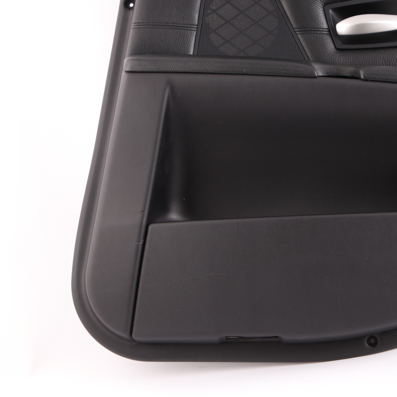 Door Card BMW E60 M5 Rear Right O/S Door Lining Panel Leather Merino Black