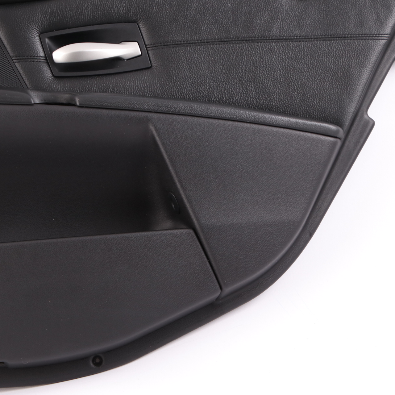 Door Card BMW E60 M5 Rear Right O/S Door Lining Panel Leather Merino Black