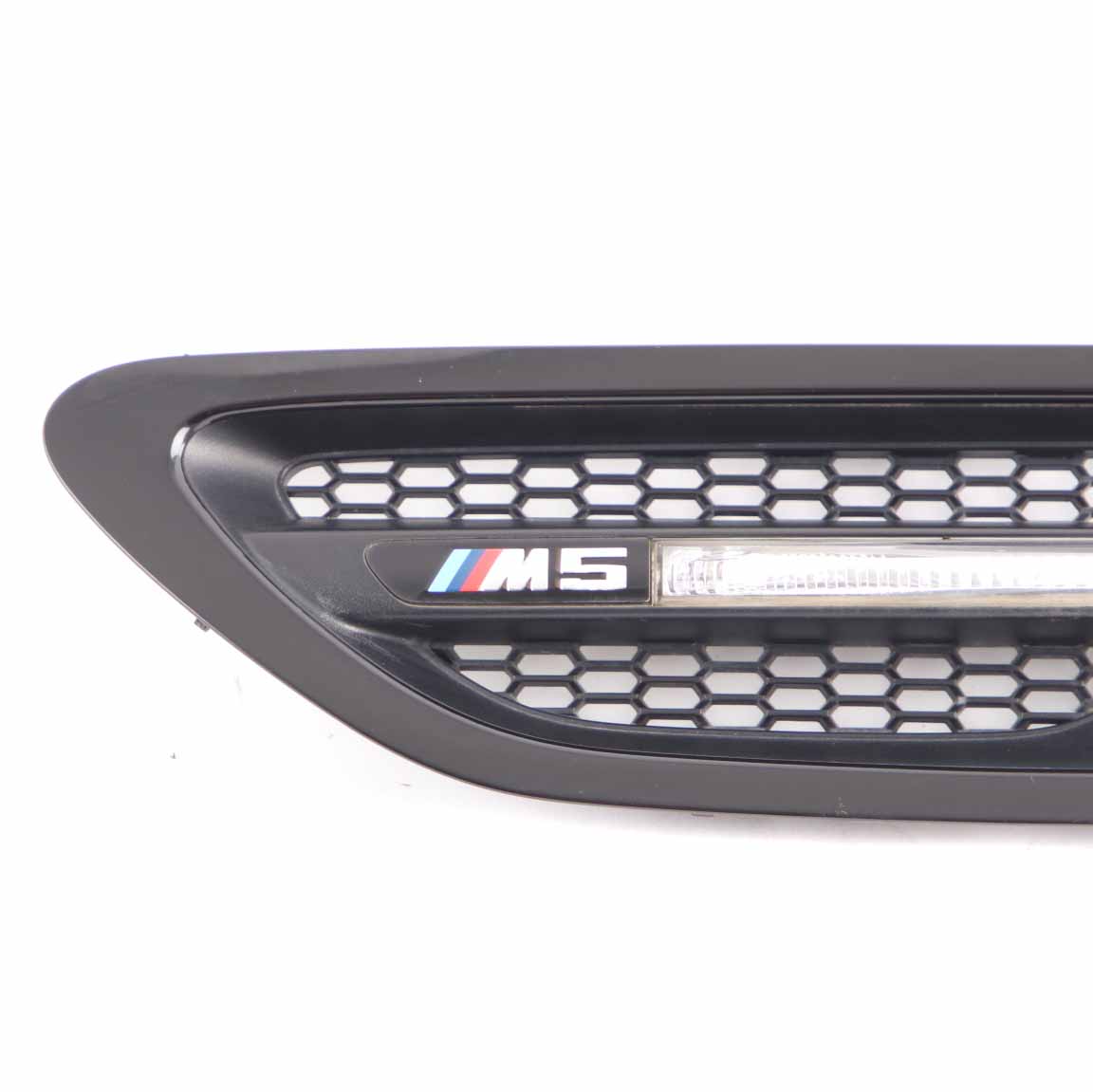 BMW F10 M5 Grille Side Panel Fender Indicator Vent Front Left N/S Black 7903879