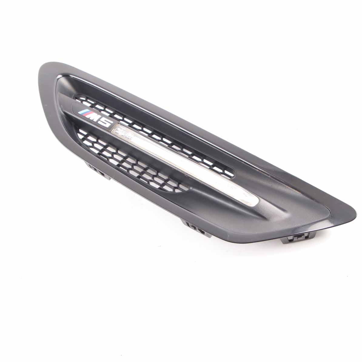 BMW F10 M5 Grille Side Panel Fender Indicator Vent Front Left N/S Black 7903879