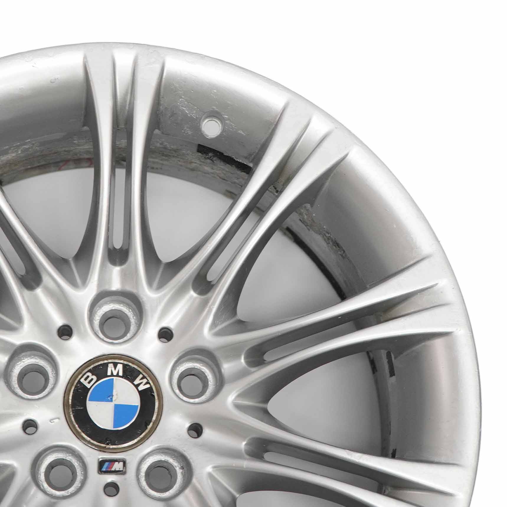 BMW 5 Series E60 E61 Silver Alloy Wheel Rim 18" 8J ET:20 M Double Spoke 135