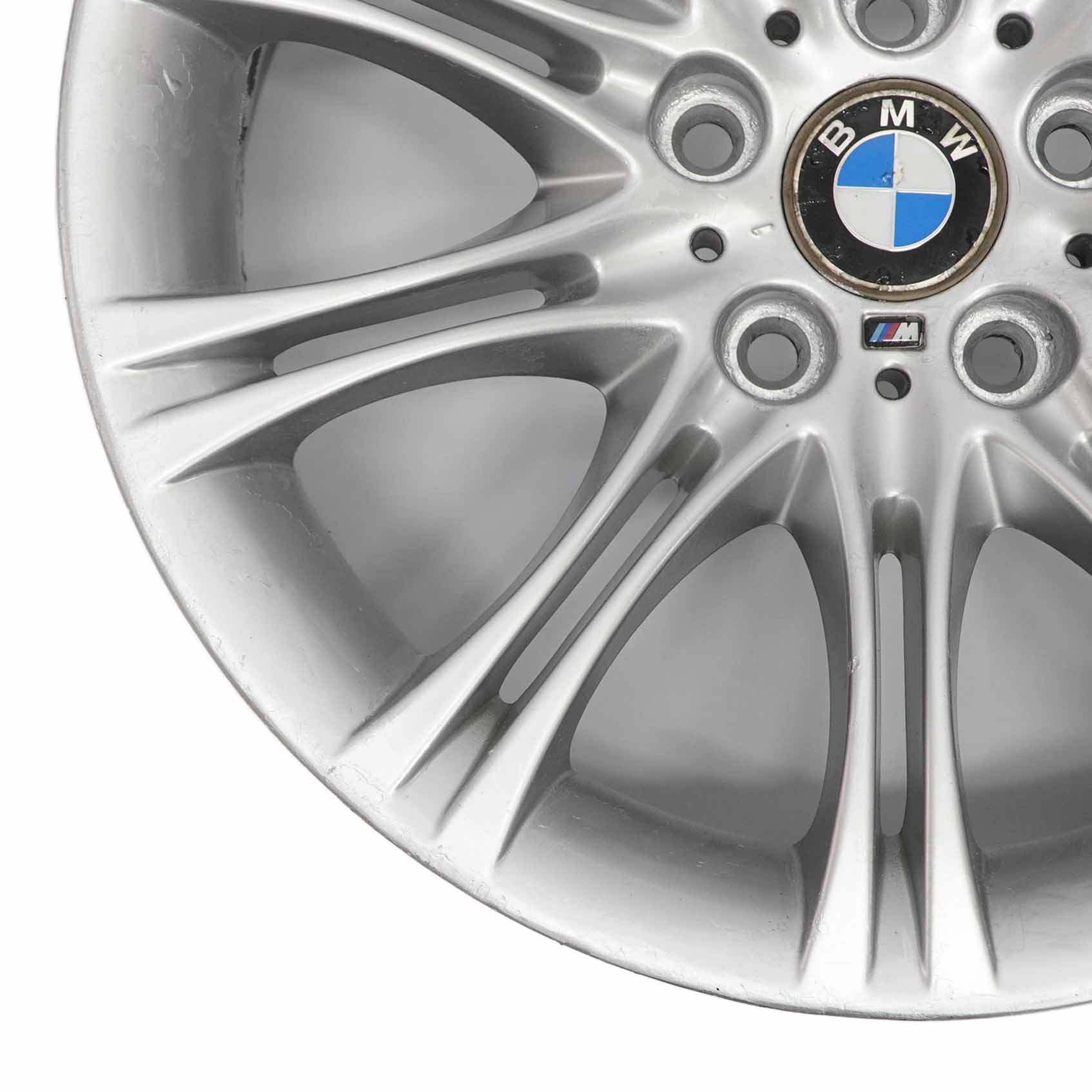 BMW 5 Series E60 E61 Silver Alloy Wheel Rim 18" 8J ET:20 M Double Spoke 135