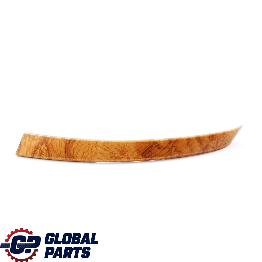 BMW 5 Series E60 M5 Handle Trim Strip Front Right O/S Wood Carrara 7906358