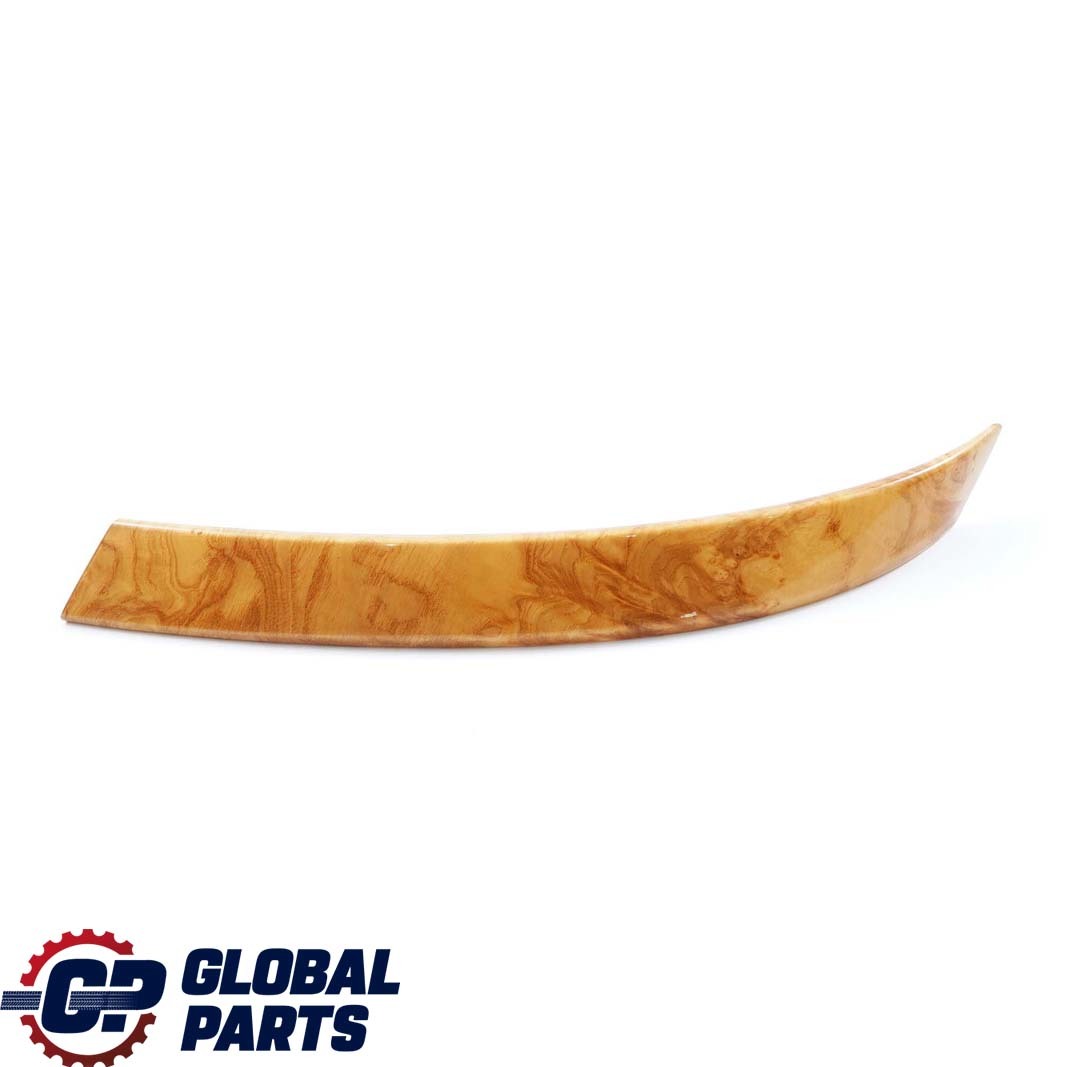 BMW E60 M5 Handle Trim Strip Rear Right O/S Wood Carrara 7906360