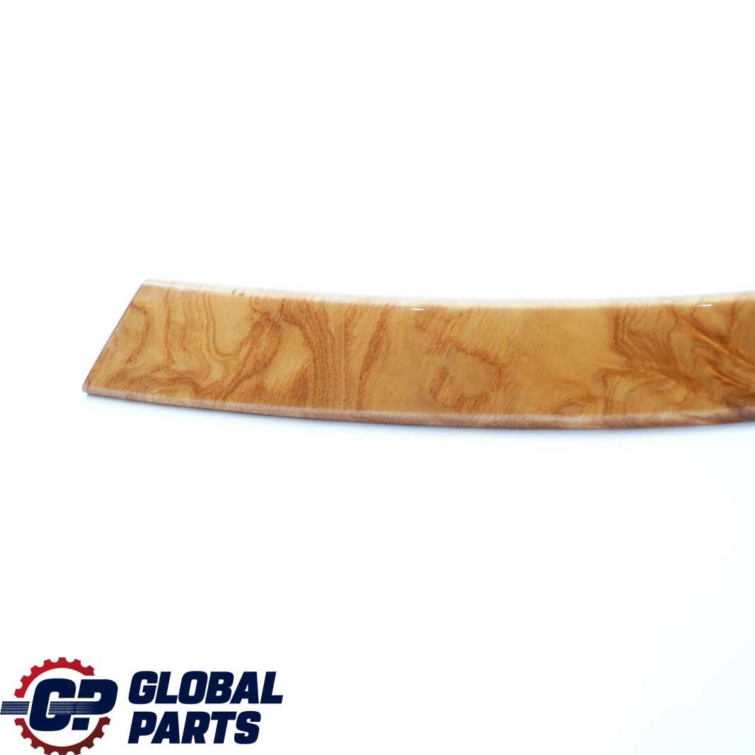 BMW E60 M5 Handle Trim Strip Rear Right O/S Wood Carrara 7906360