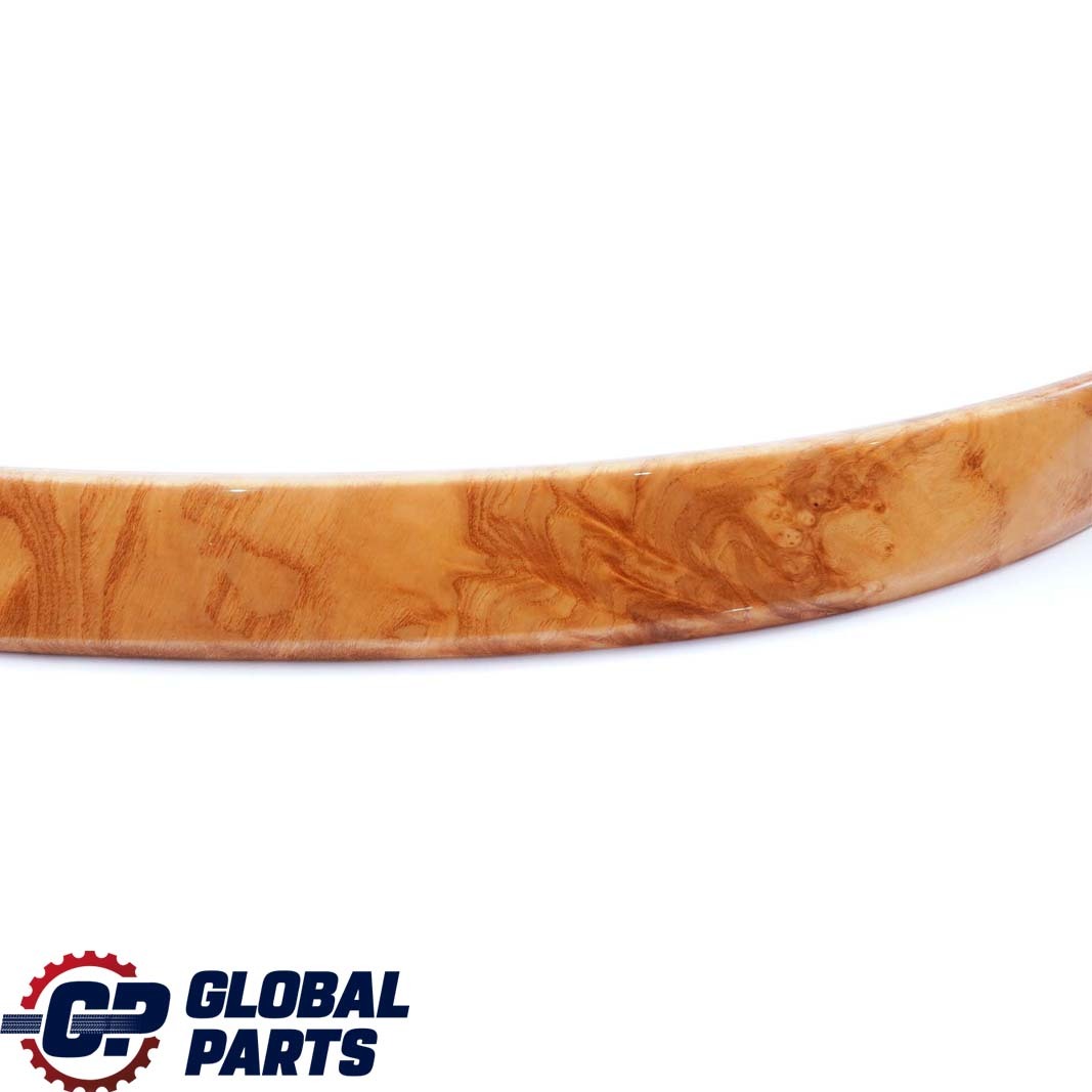 BMW E60 M5 Handle Trim Strip Rear Right O/S Wood Carrara 7906360