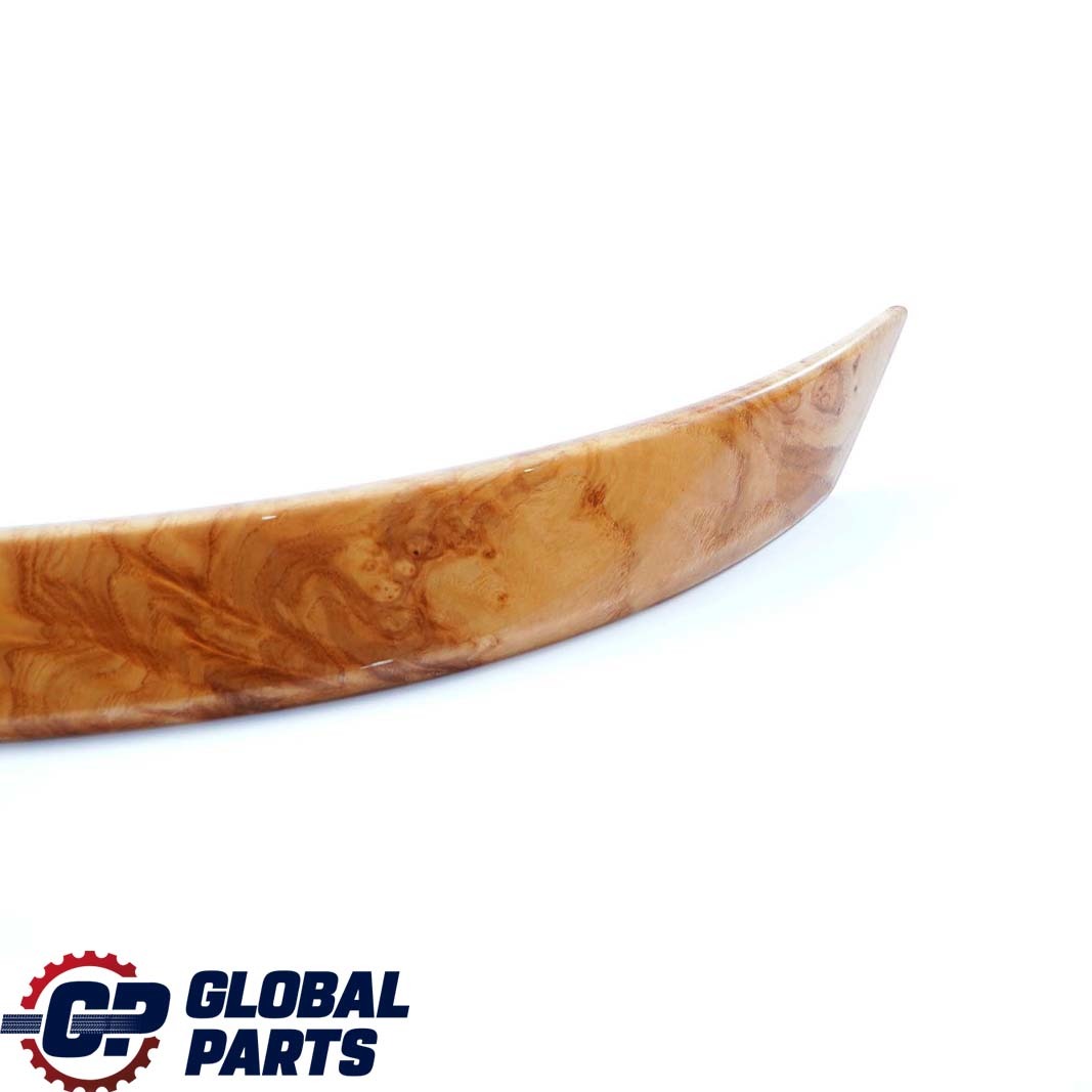 BMW E60 M5 Handle Trim Strip Rear Right O/S Wood Carrara 7906360