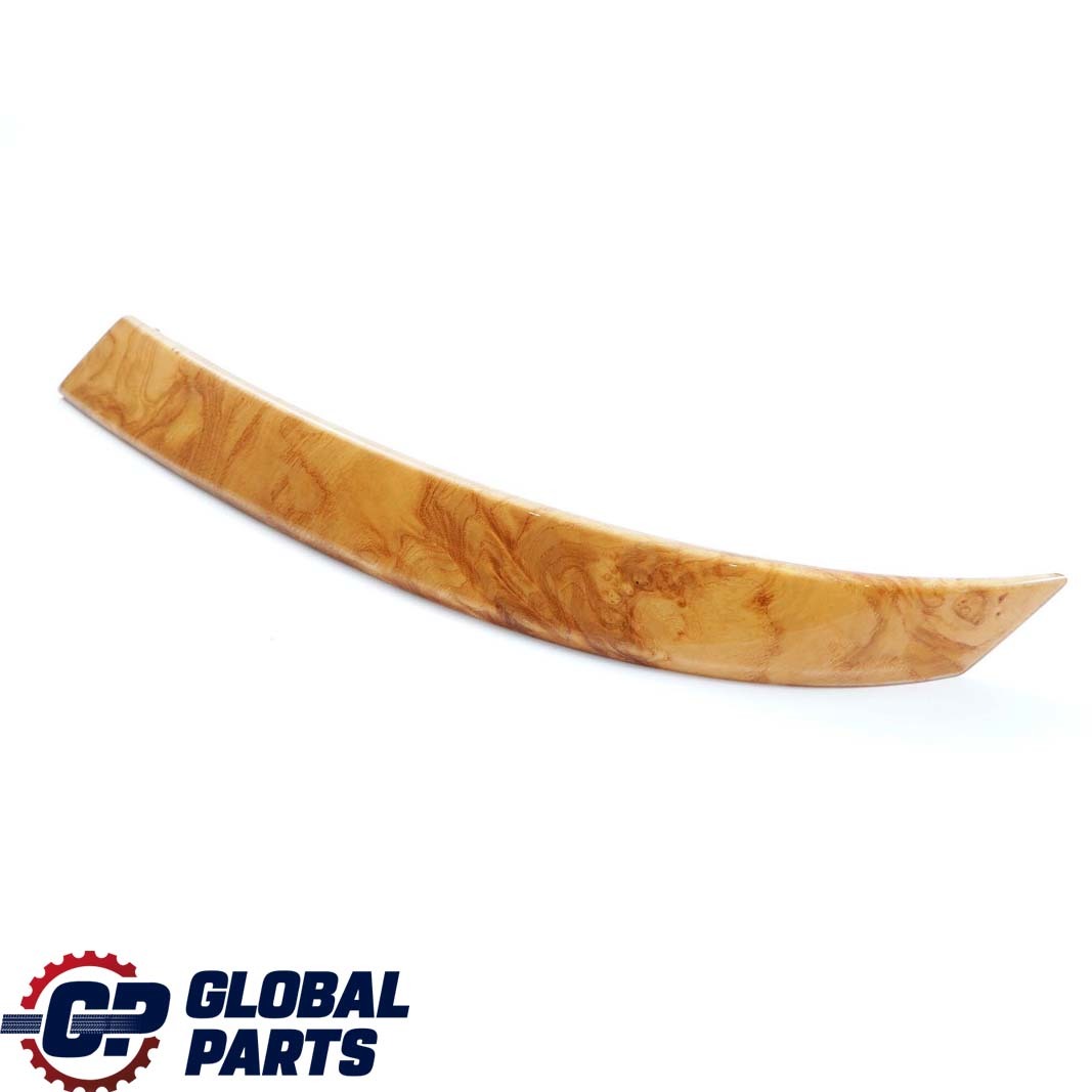 BMW E60 M5 Handle Trim Strip Rear Right O/S Wood Carrara 7906360