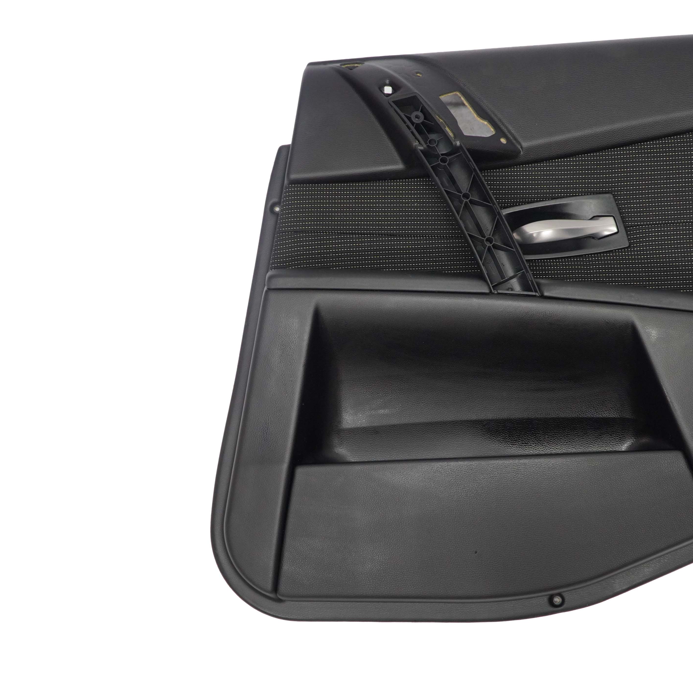 Door Card BMW E60 Rear Right O/S Lining Panel Cloth Leather Anthracite