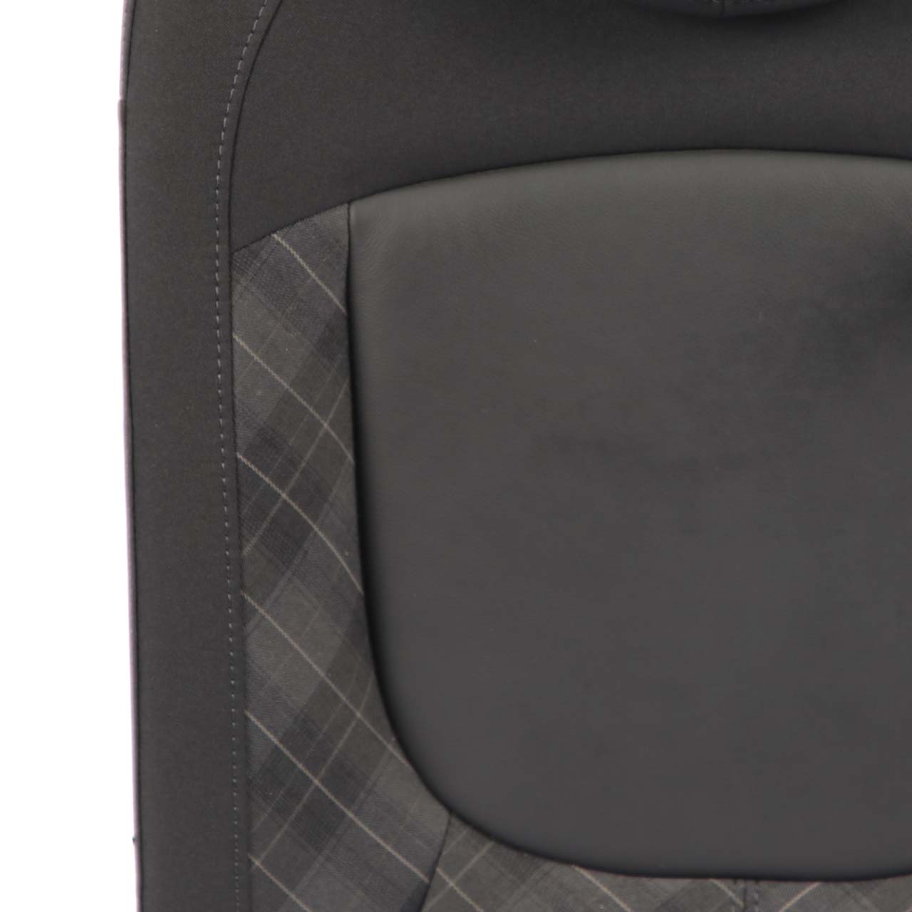 Mini F57 Seat Backrest Cabrio Rear Right O/S Cloth Leather Diamond Black