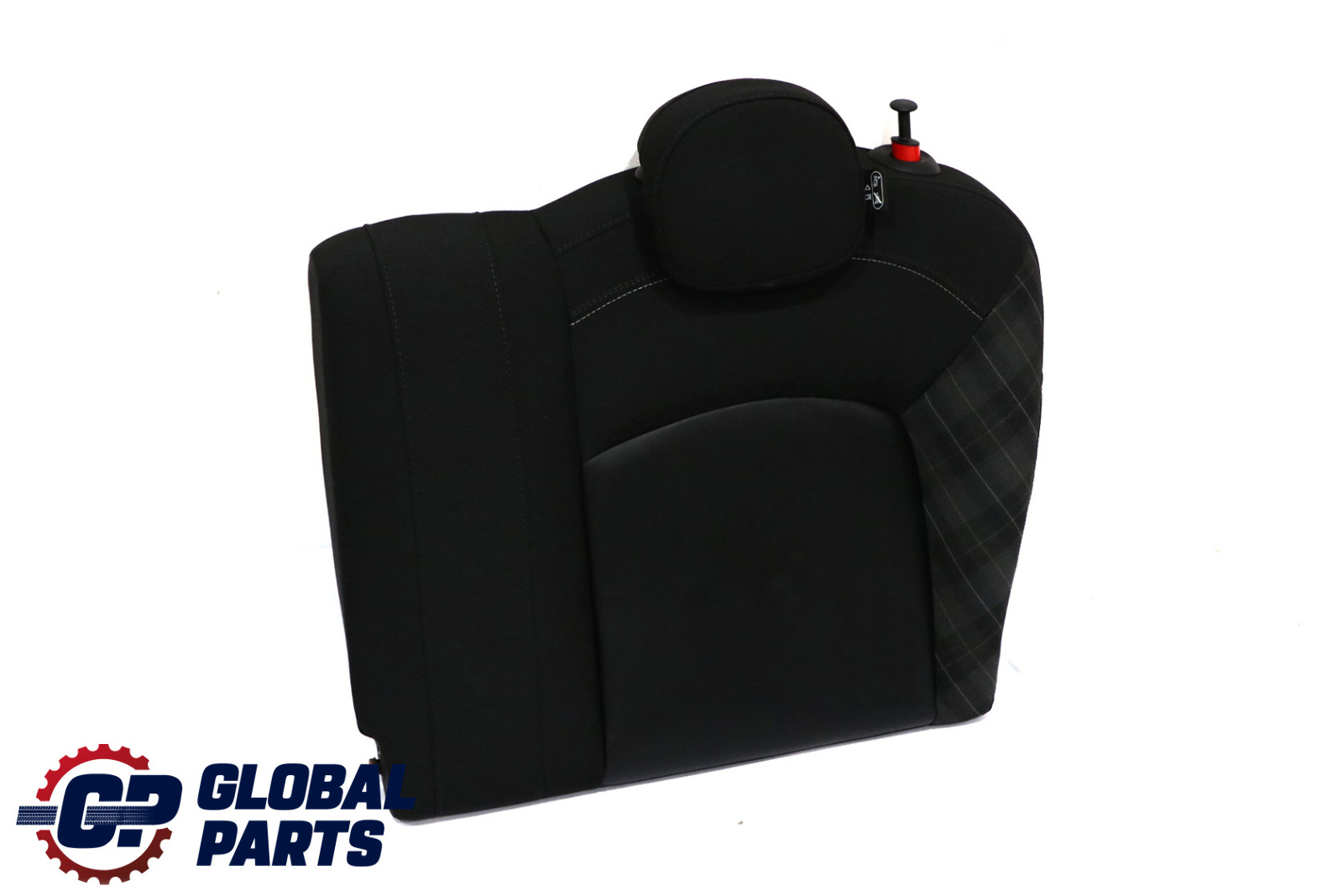 Mini Cooper F56 Rear Left N/S Seat Backrest Cloth Leather Diamond Black